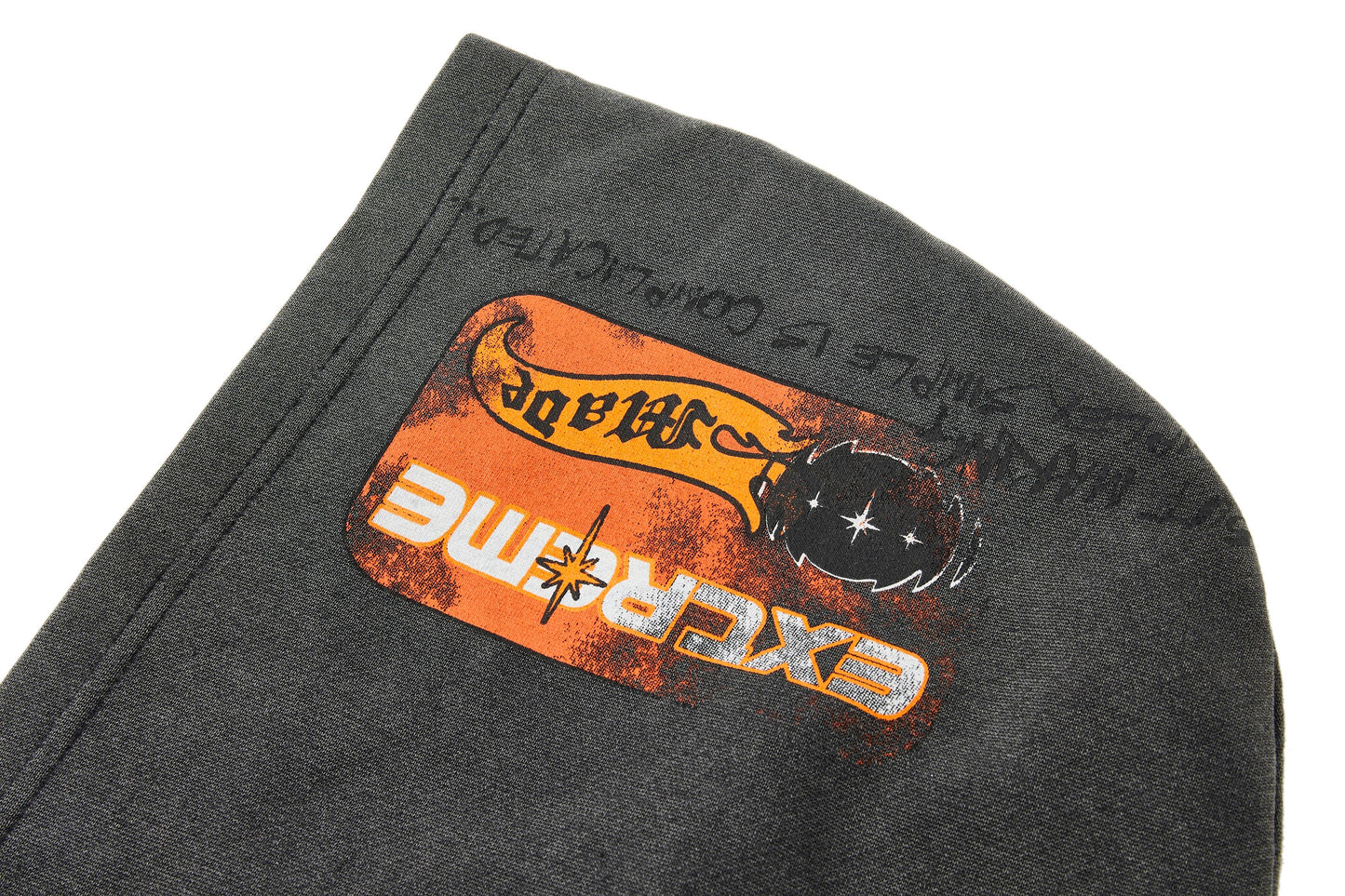 Grunge Graffiti | Full-Zip Hoodie - Luxuryurbanwear