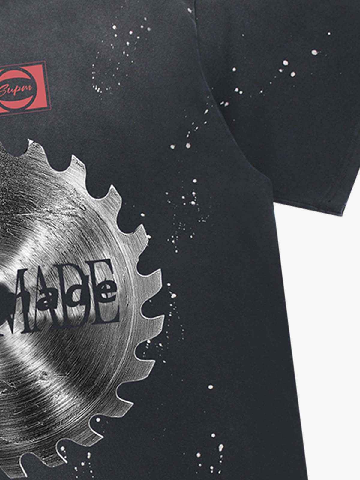 Industrial Saw Blade Graphic T-Shirt