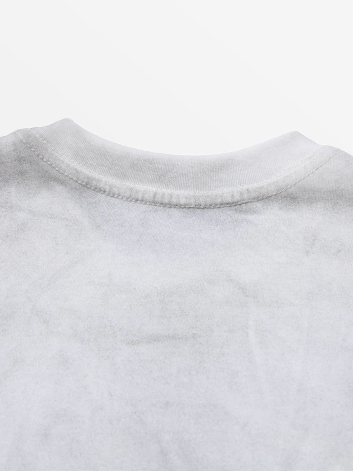 T-Shirt Loriz Unisex - Luxury Heavyweight "Abstract-Linear" Boxy Streetwear Tee