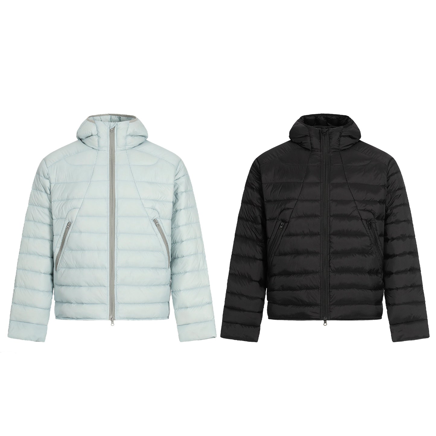 Minimal Panel-Lined | Hooded Puffer Jacket - Luxuryurbanwear