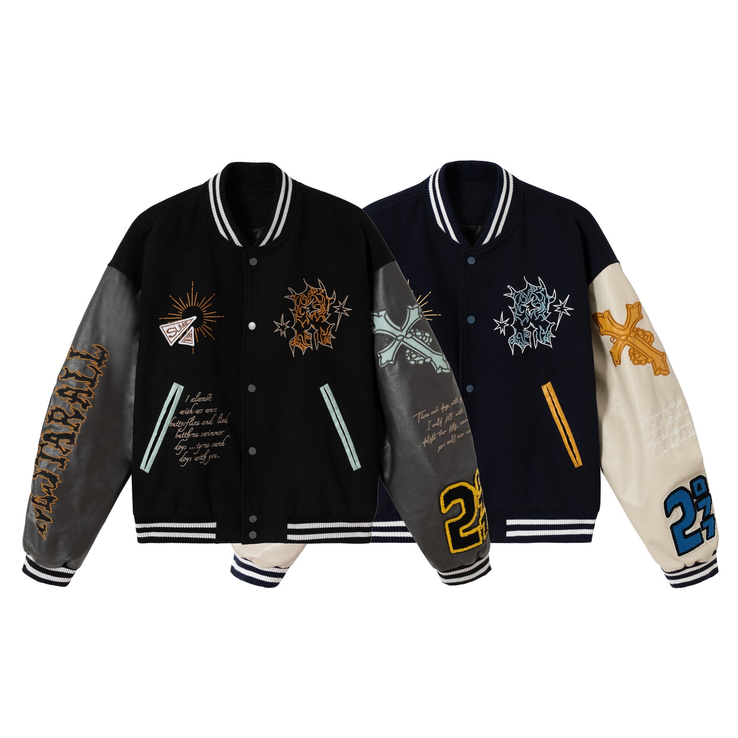 Patch Varsity Street | Bomber Jacket - Luxuryurbanwear