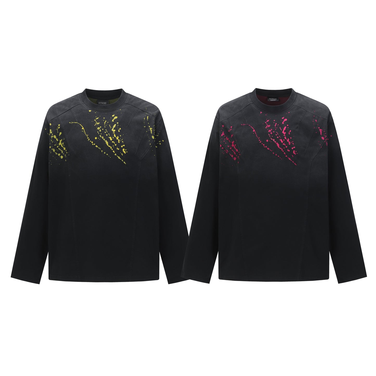 Street Abstract Graffiti | Gradient Sweatshirt - Luxuryurbanwear