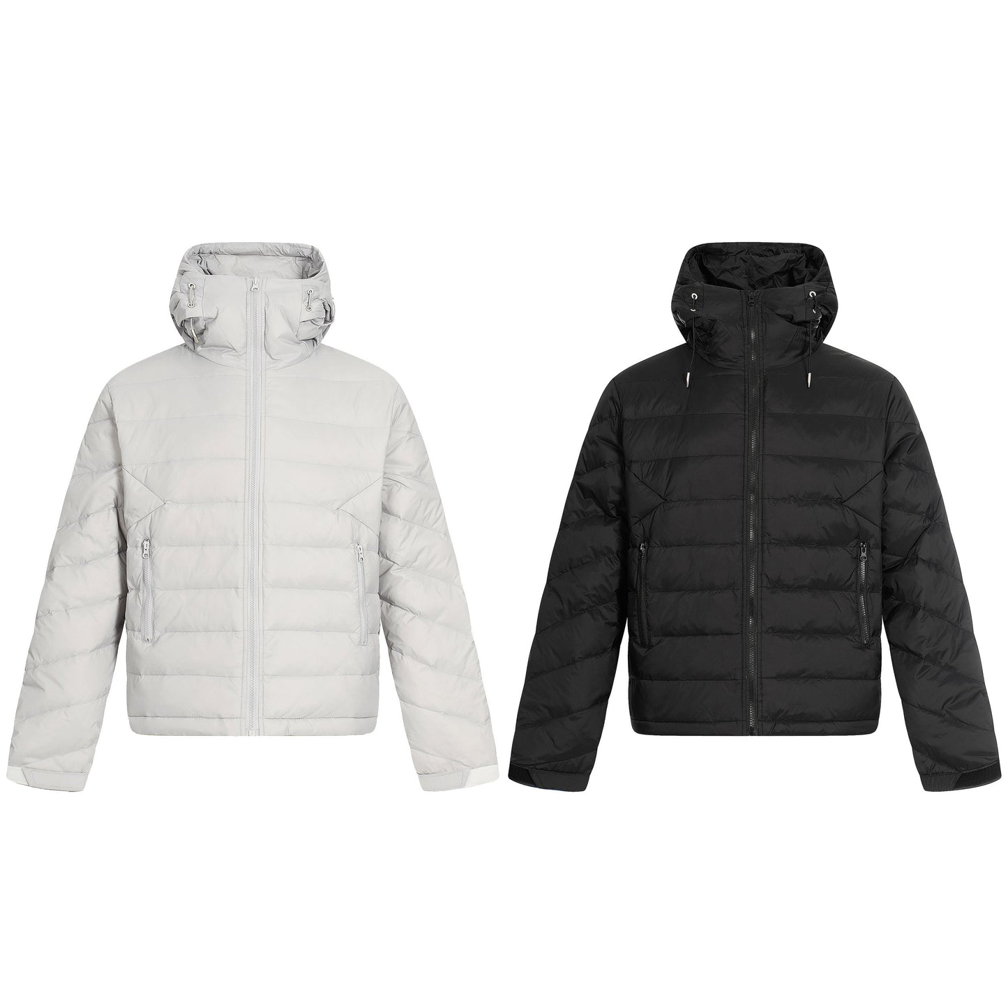 Clean Padded | Hooded Puffer Jacket - Luxuryurbanwear