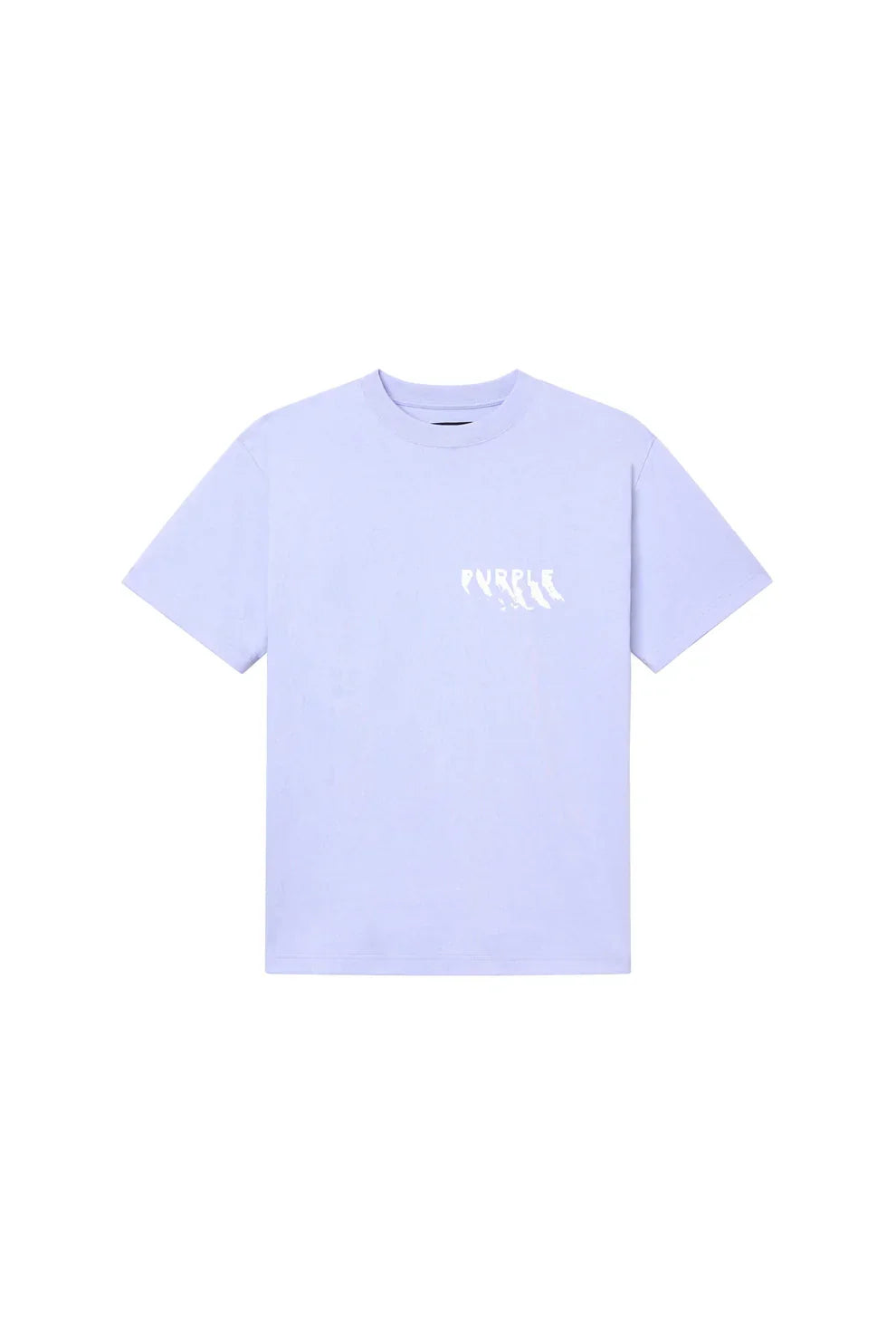 PURPLE TShirt Minimal Logo Pastel
