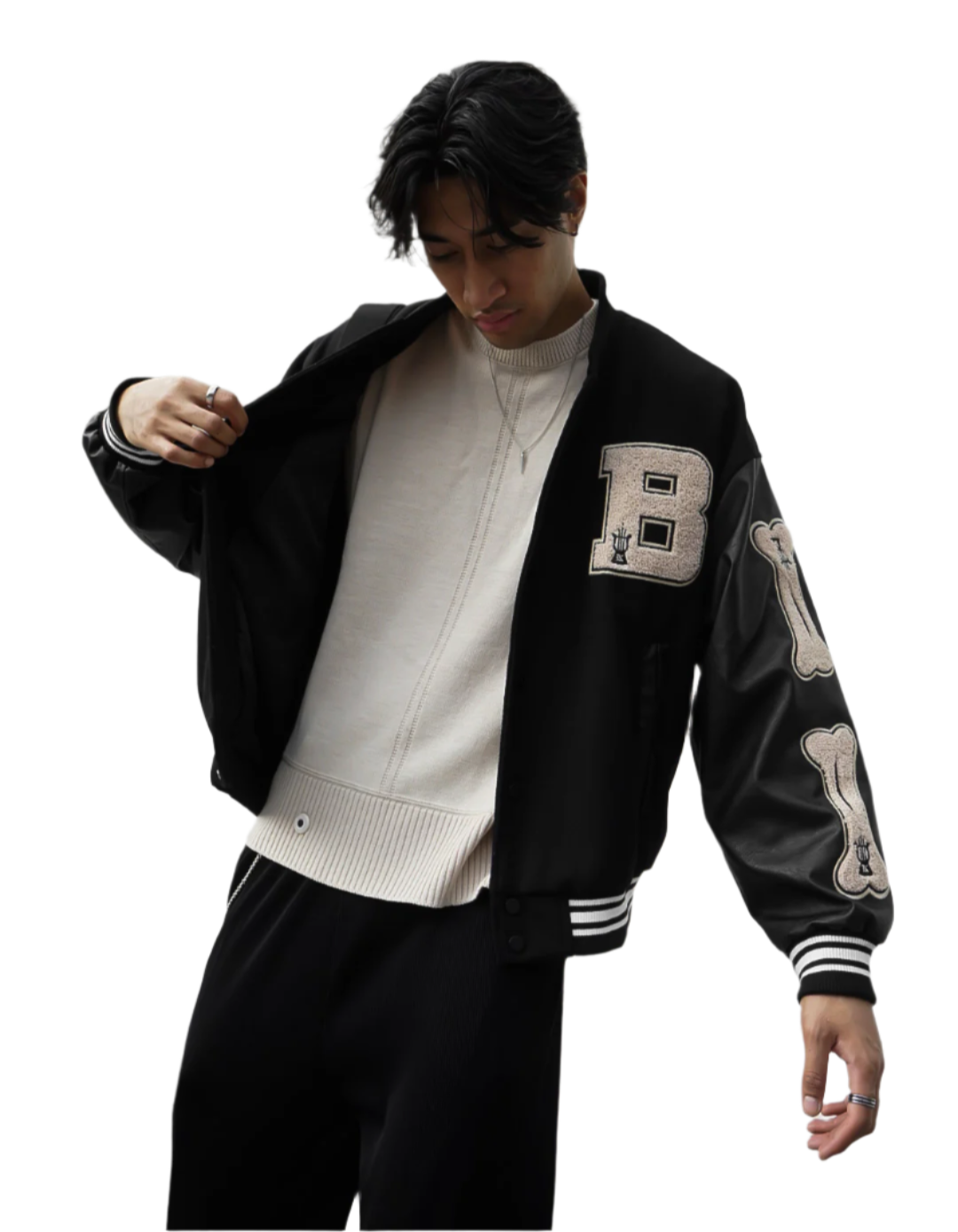 B Bone Bomber Jacket
