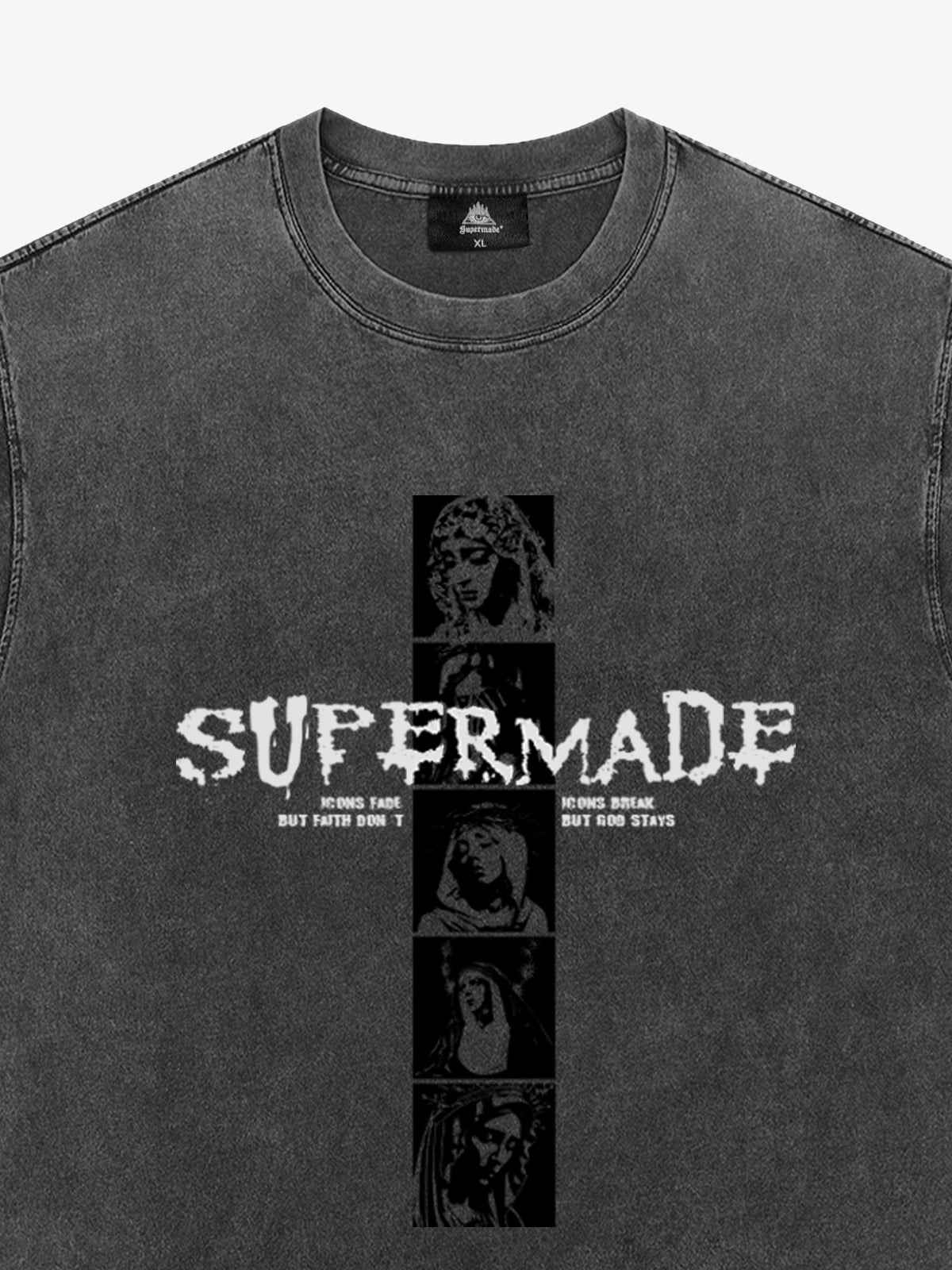 Mary Vintage-Inspired Graphic Design T-Shirt
