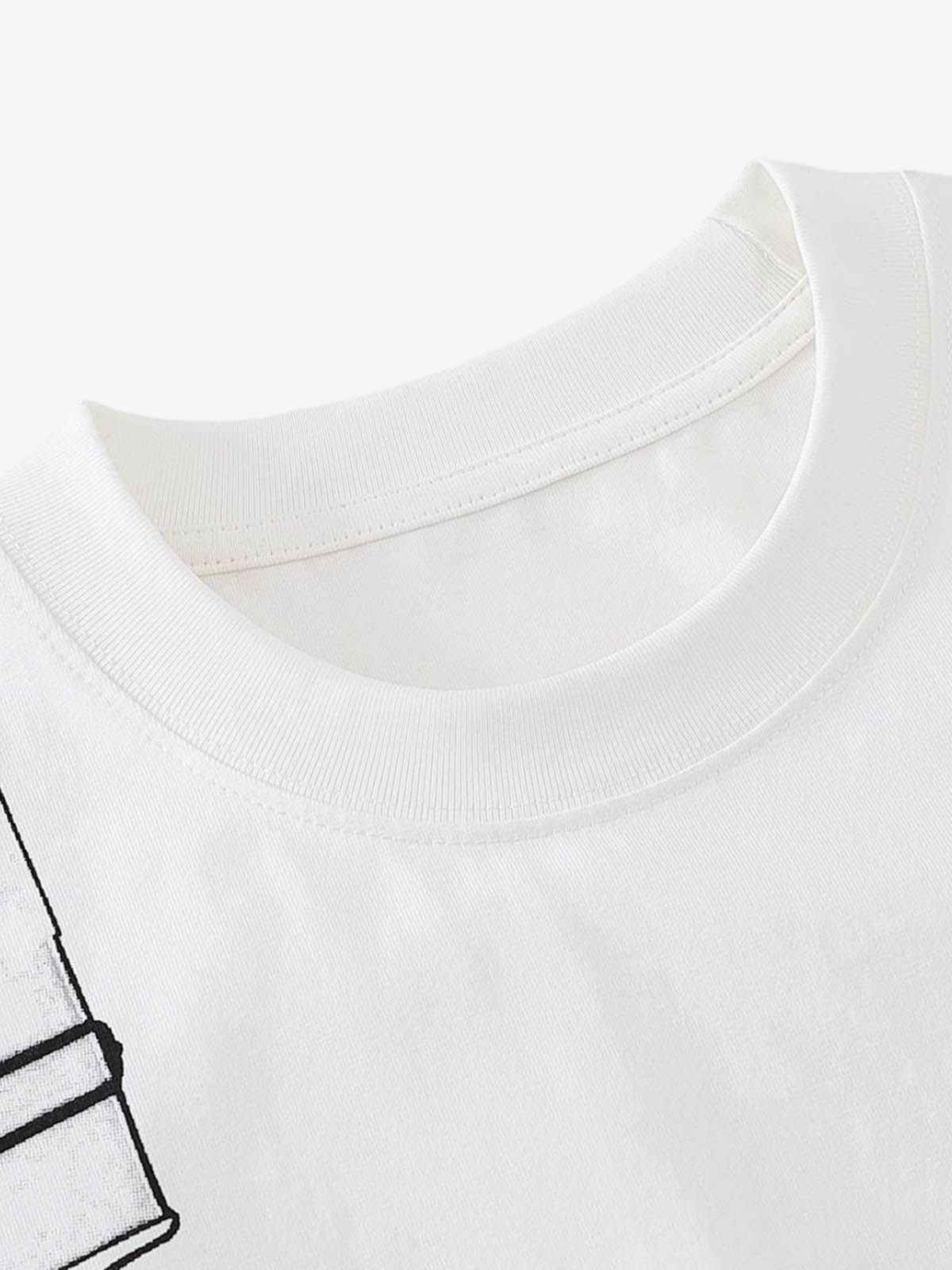 Jacket Print Graphic T-Shirt