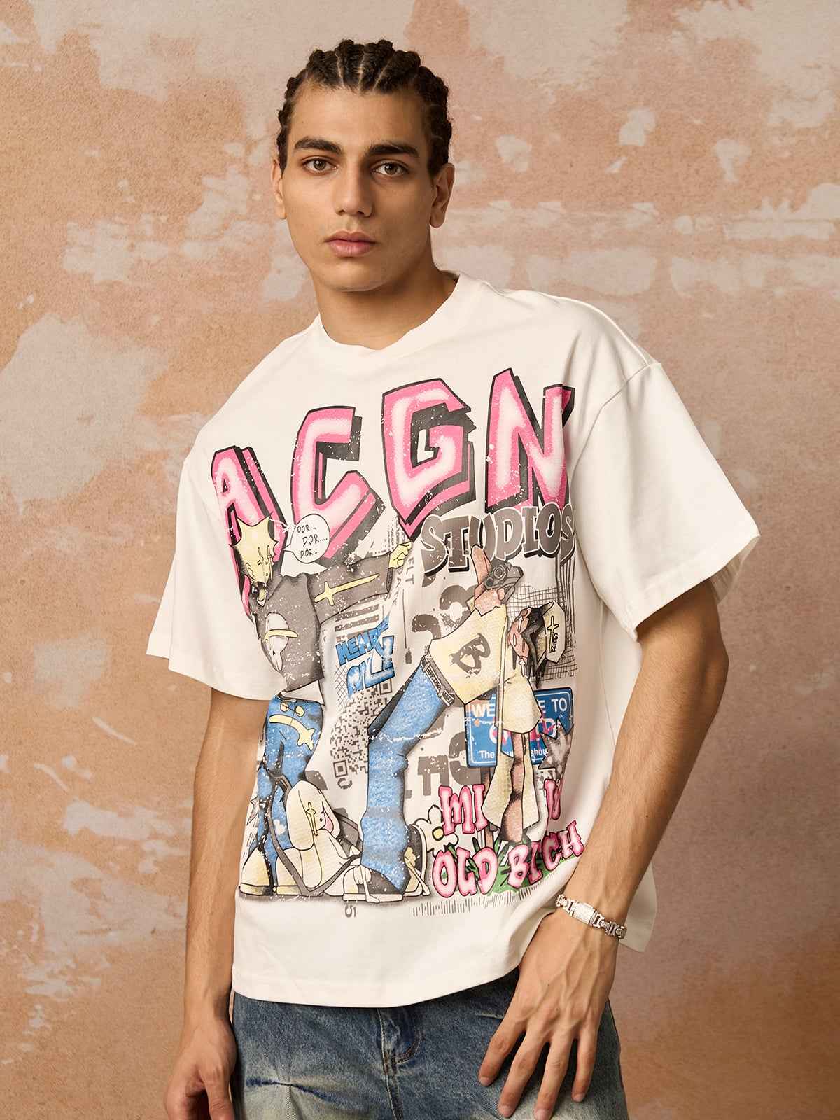 Retro Street Graphic T-Shirt