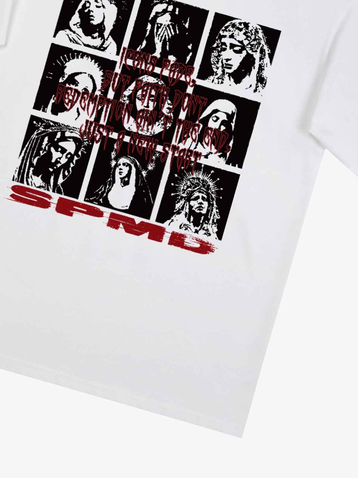 Original Saint Slogan Graphic T-Shirt