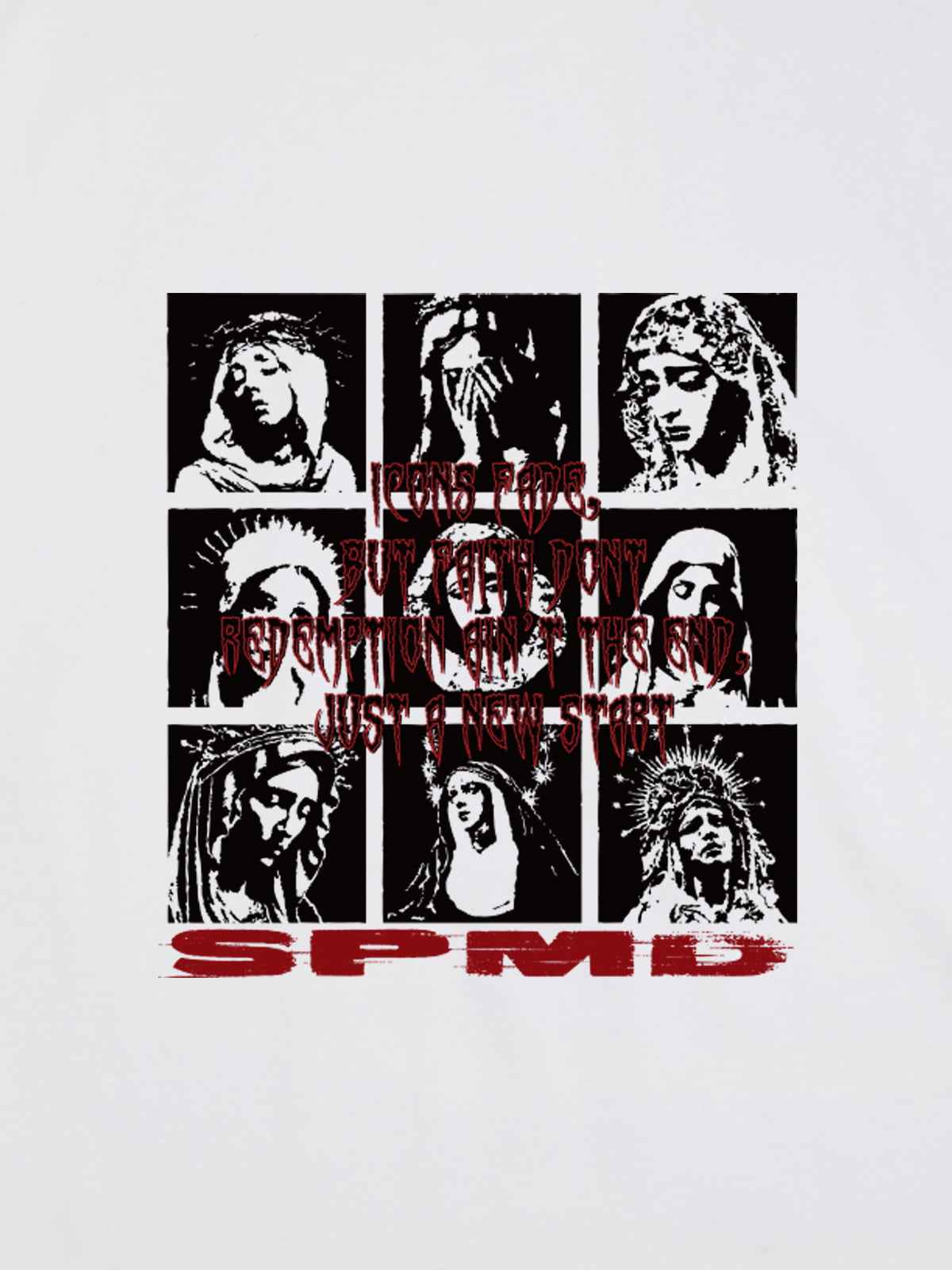 Original Saint Slogan Graphic T-Shirt