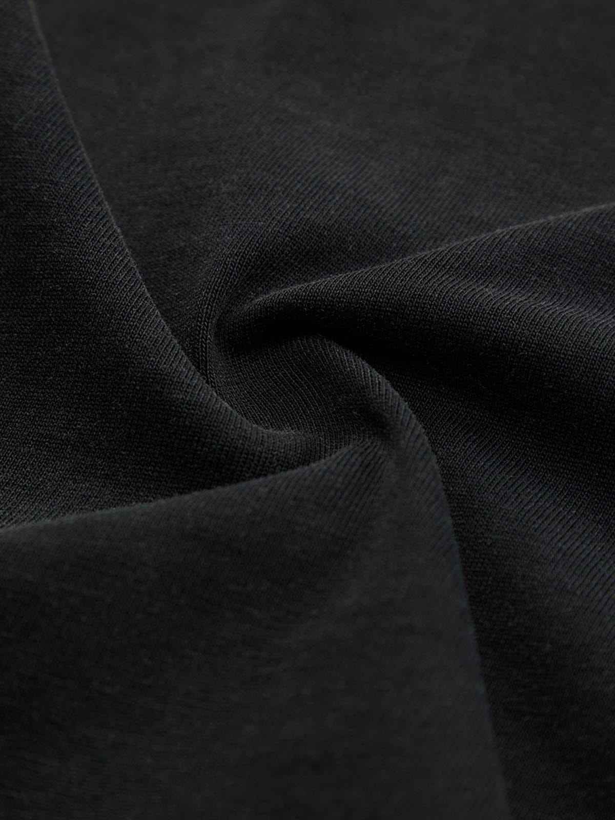 Long Sleeve Washed Edge