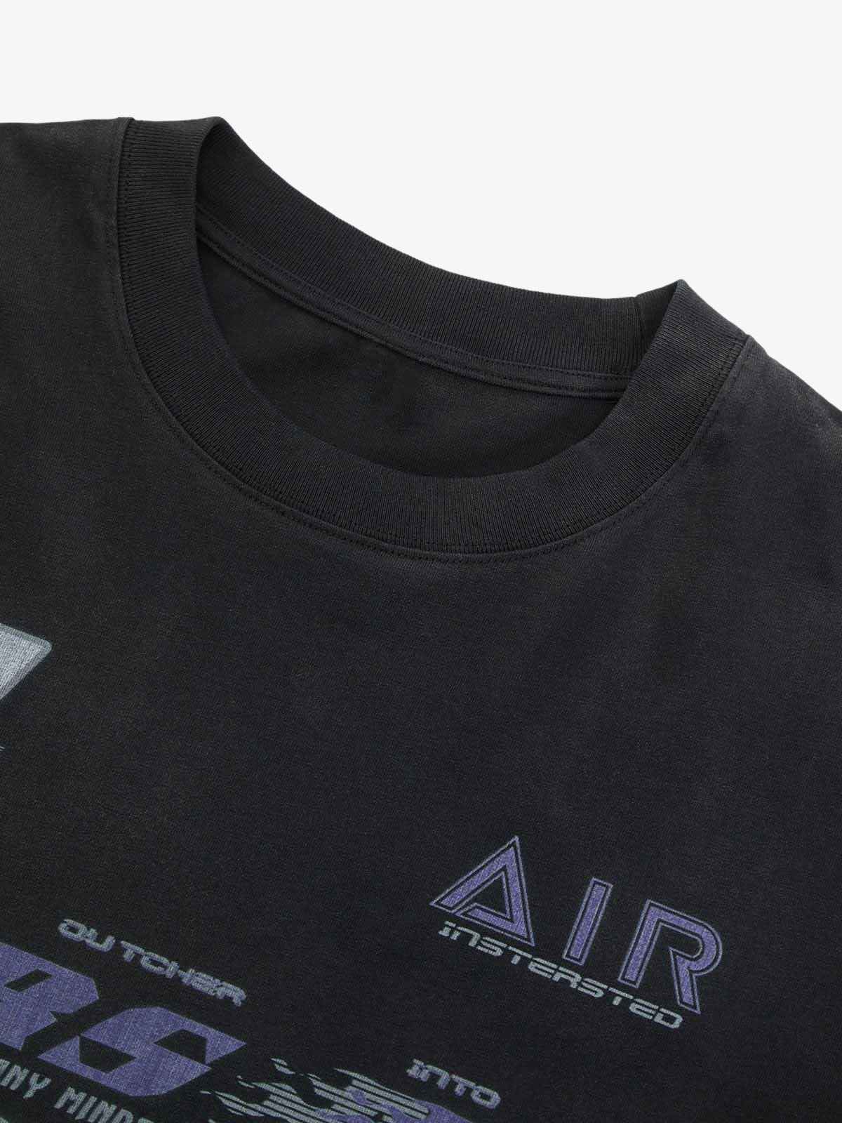 Long Sleeve Washed Edge