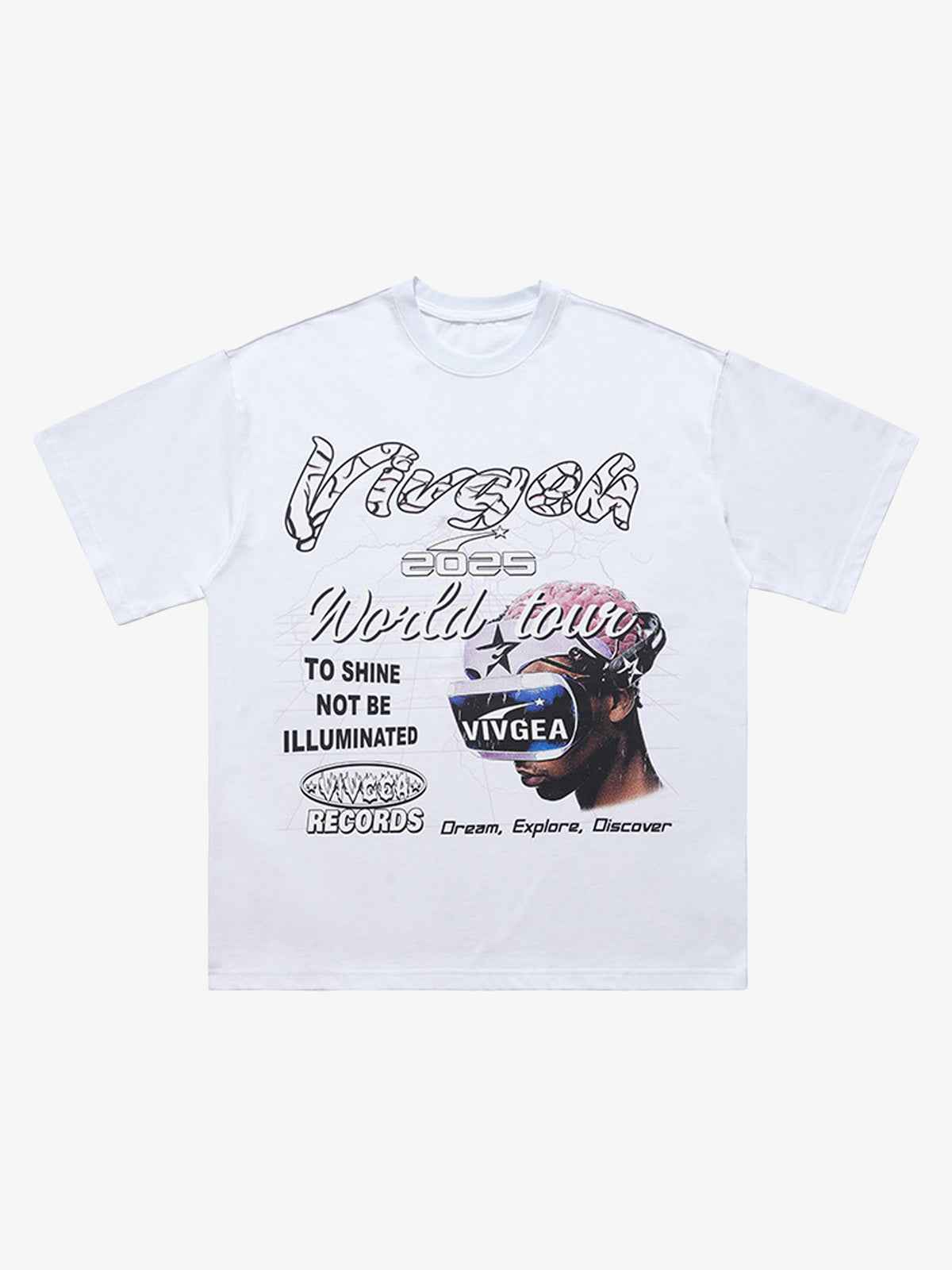 Retro Sci-Fi Graphic T-Shirt