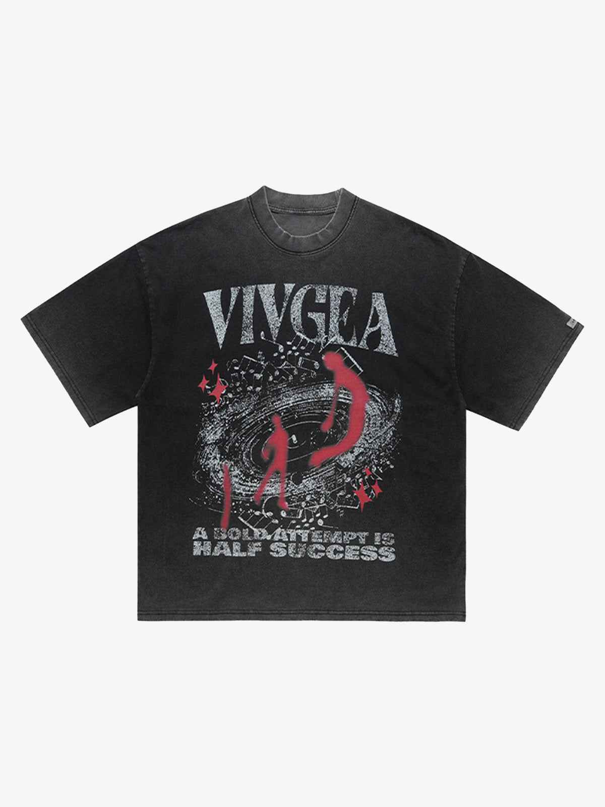 Washed Oversized Graphic T-Shirt