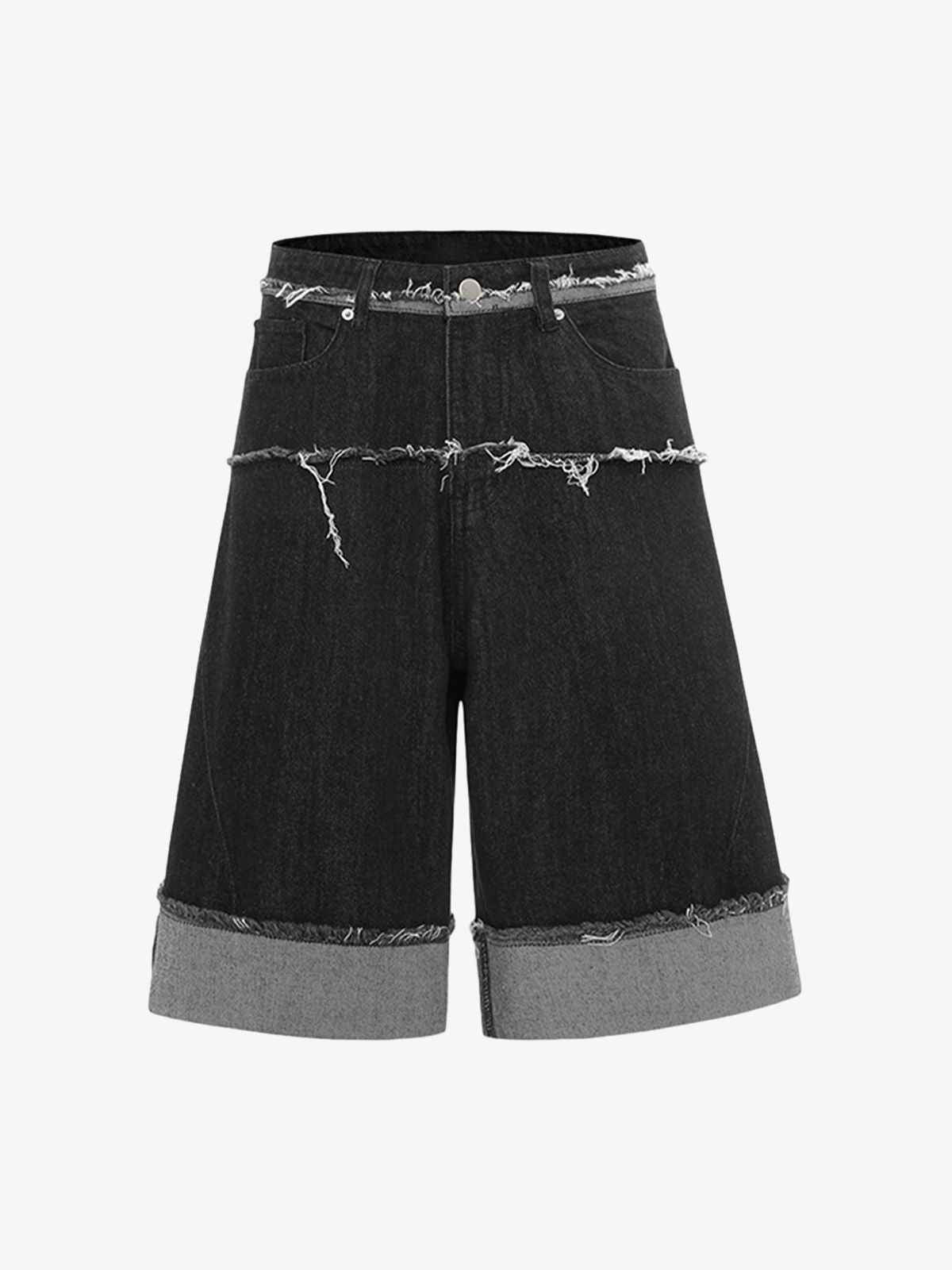 Cleanfit Raw Edge Denim Short - 2483