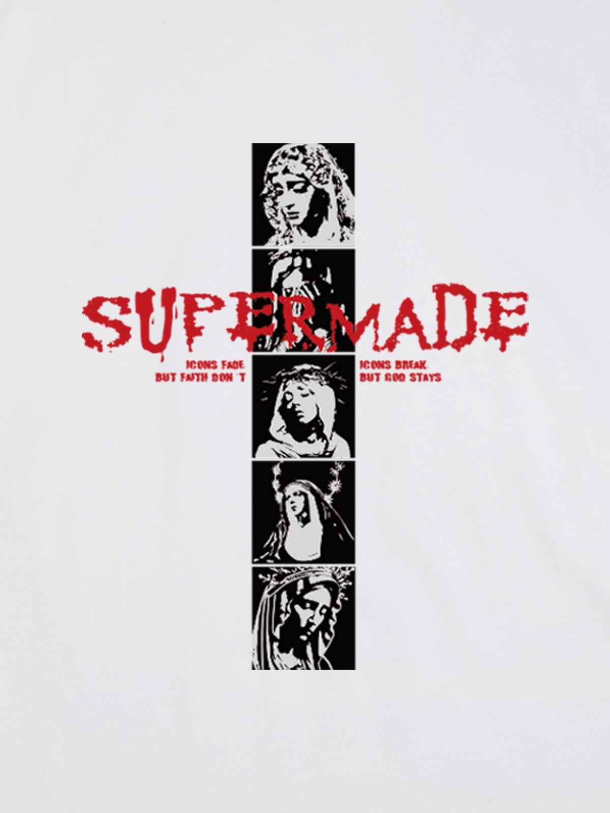 Mary Vintage-Inspired Graphic Design T-Shirt