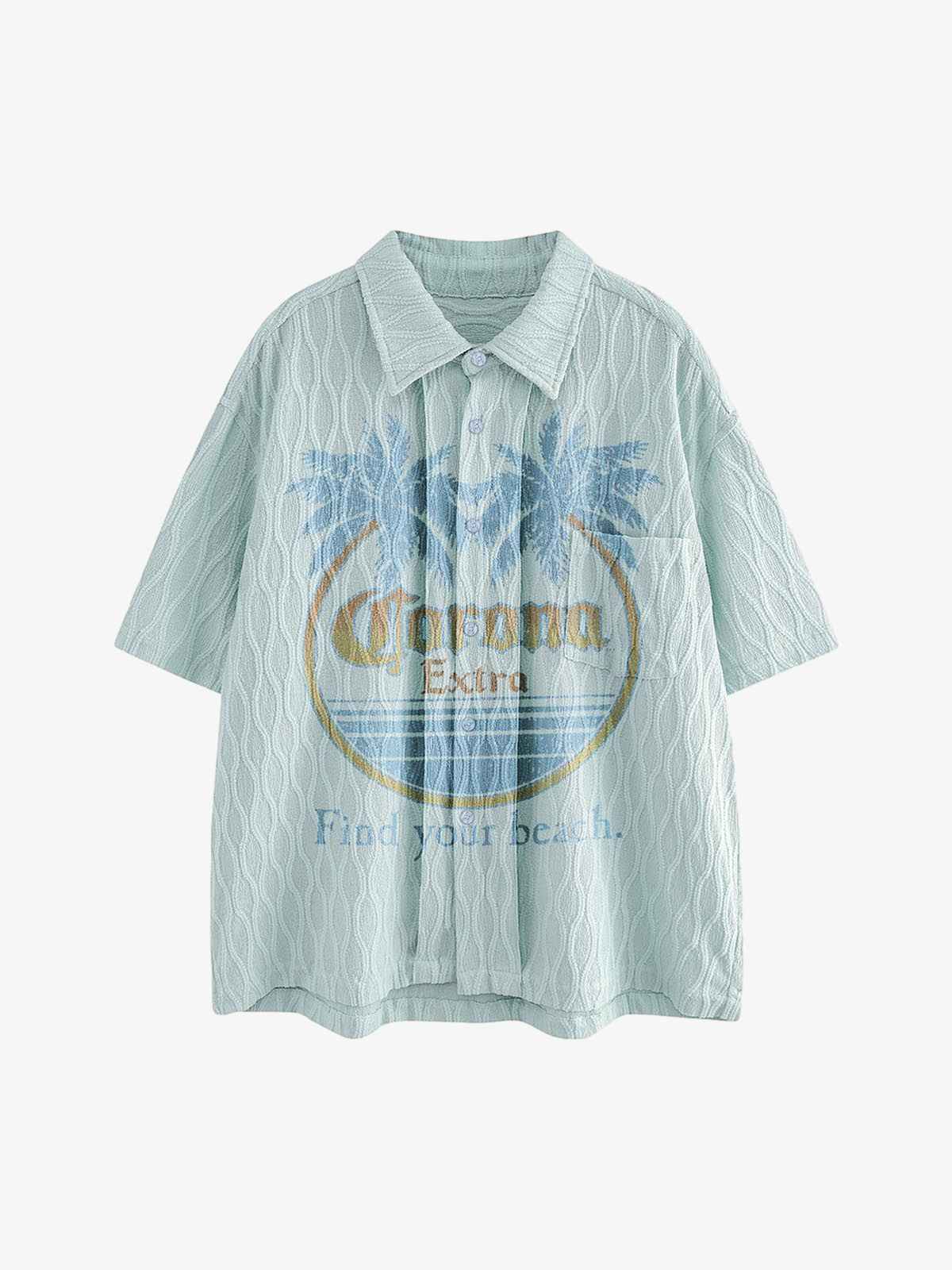 Palm Tree Short-Sleeve Shirt