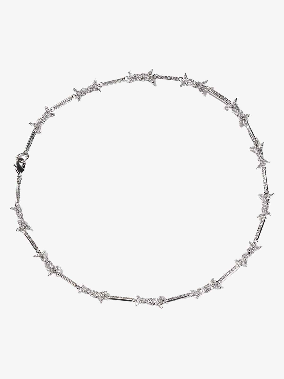 Zircon Thorn Copper Necklace