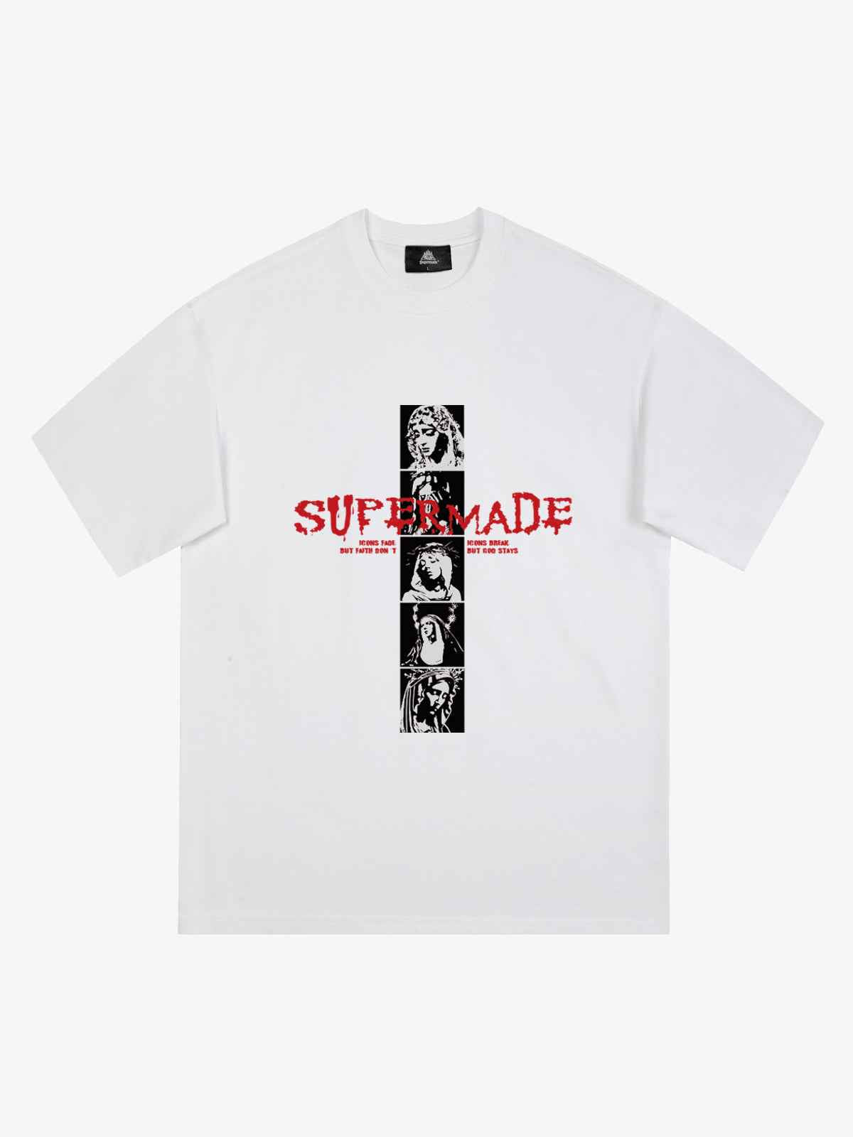 Mary Vintage-Inspired Graphic Design T-Shirt