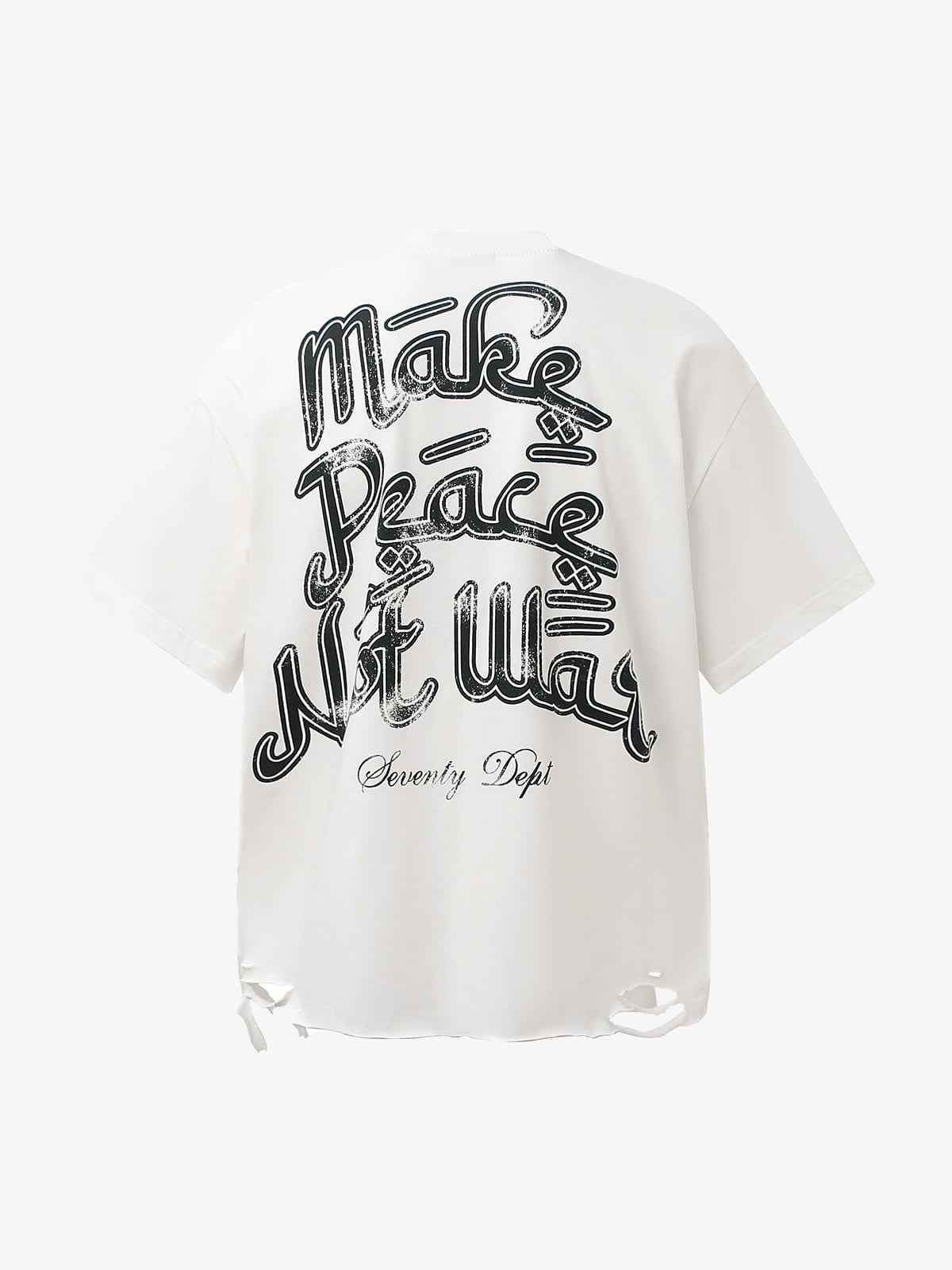 Graffiti Letters Devil Design Graphic T-Shirt