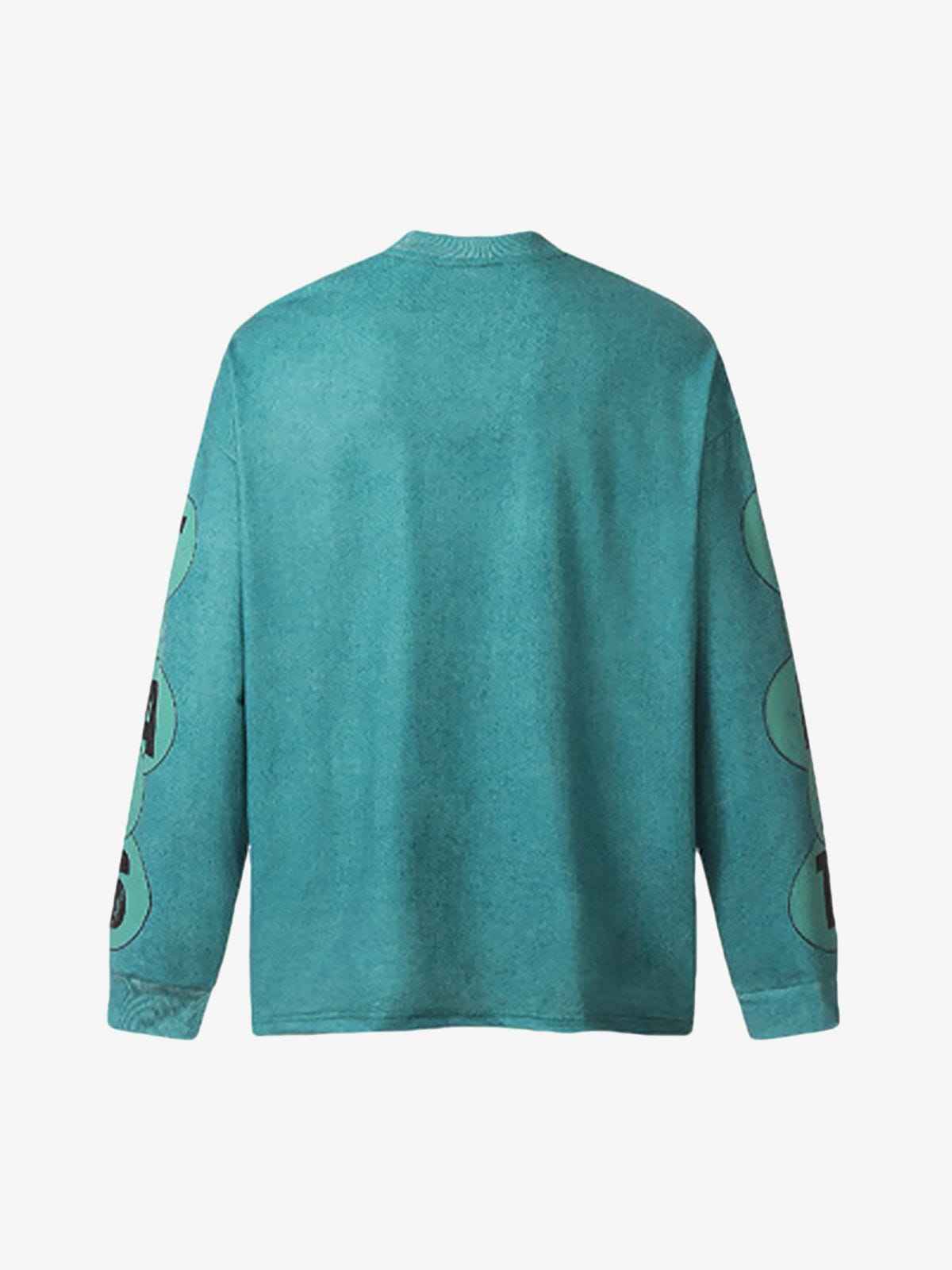 Long Sleeve Washed Lettering