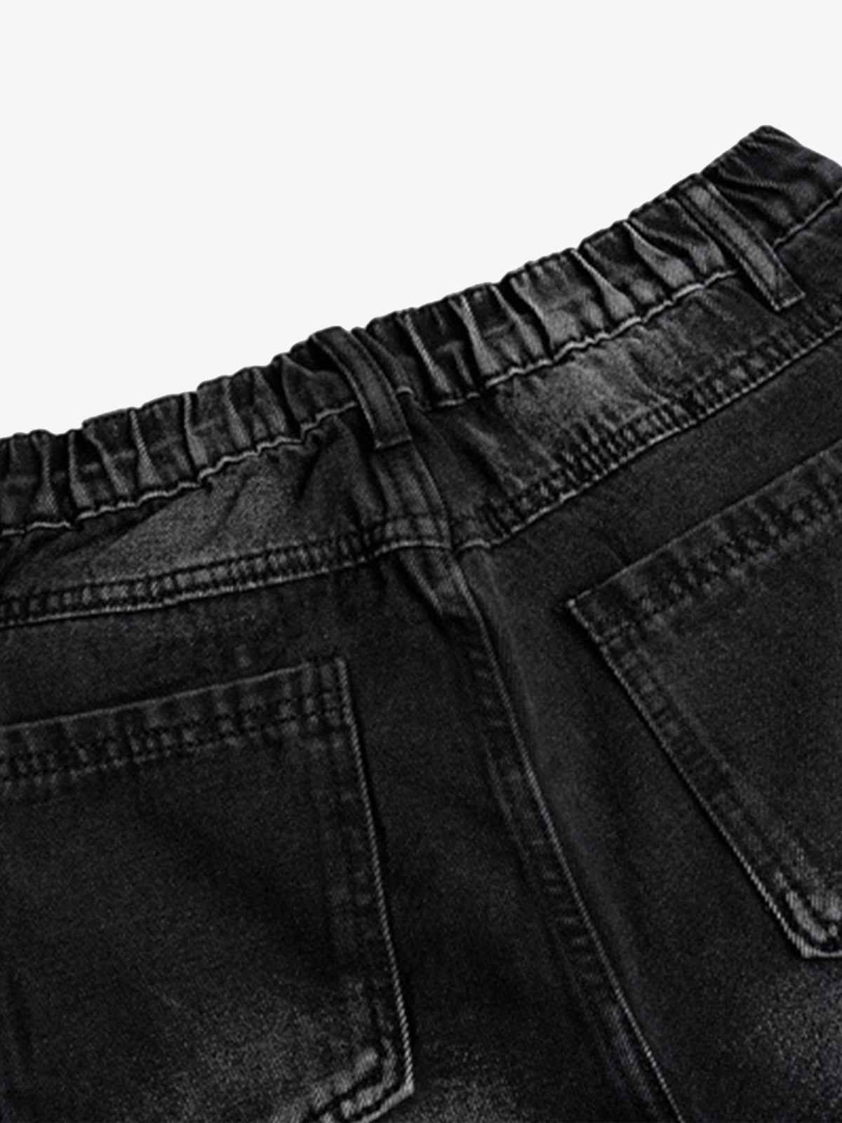 Street Stripe Paneled Work Jeans