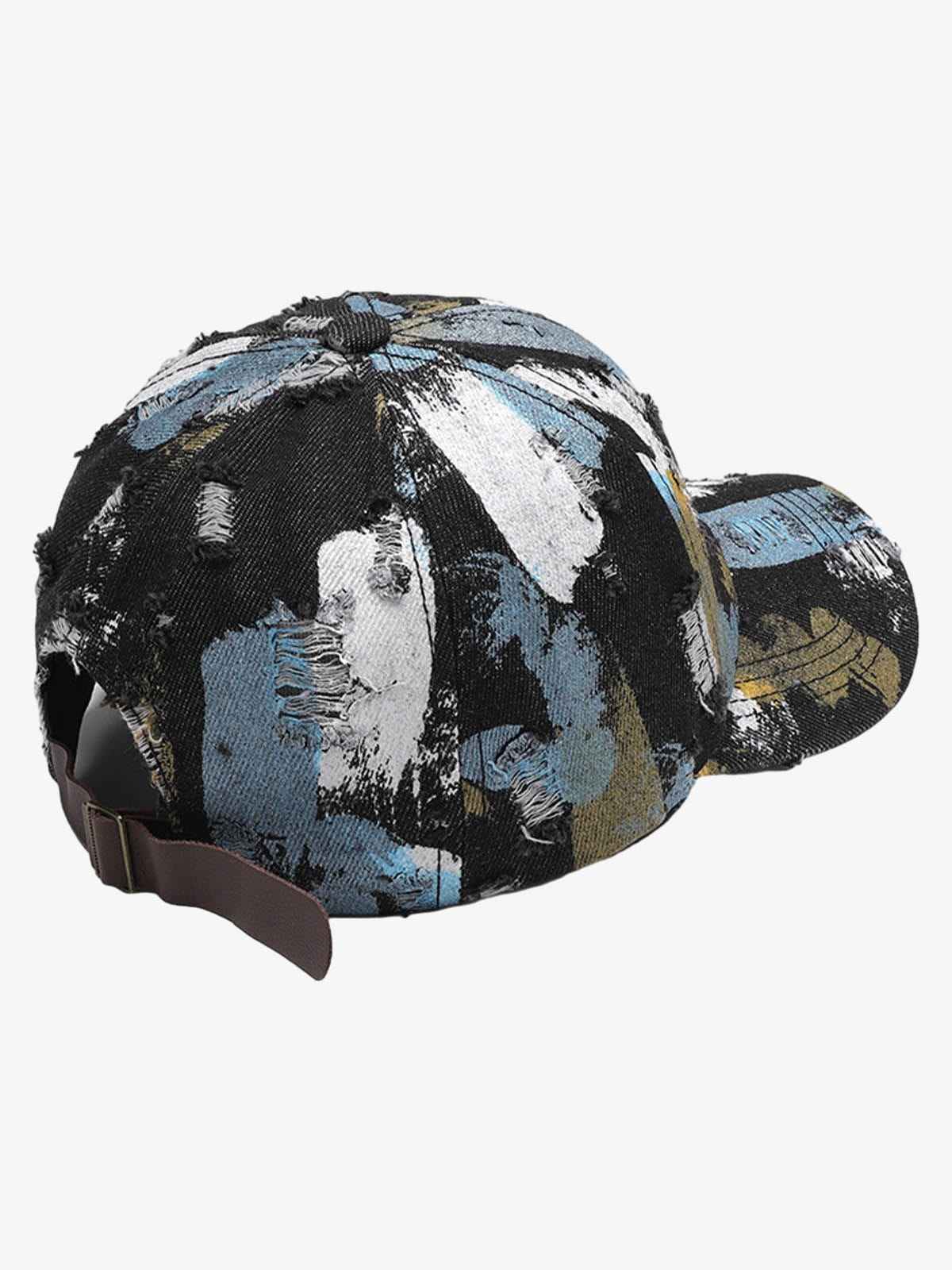 Casquette Abstract Distress