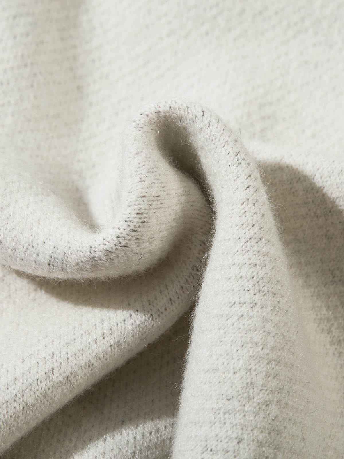 Sweat Mock Neck Wool
