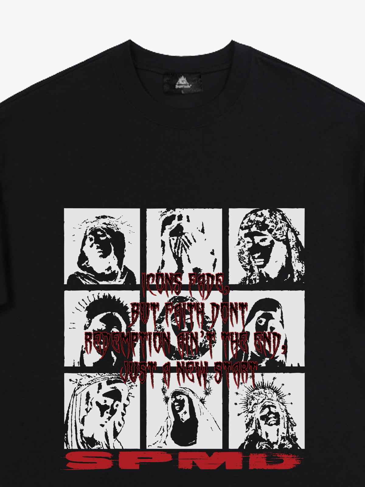 Original Saint Slogan Graphic T-Shirt