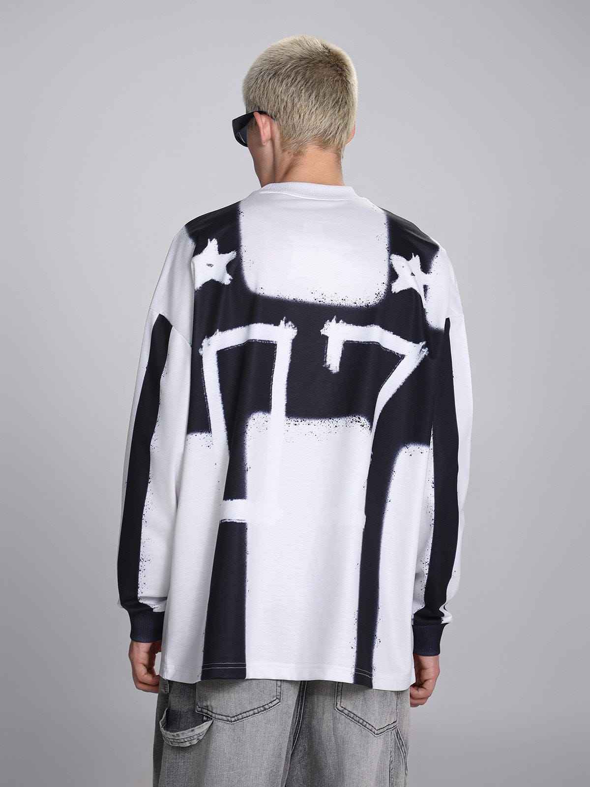 Long Sleeve Color Contrast