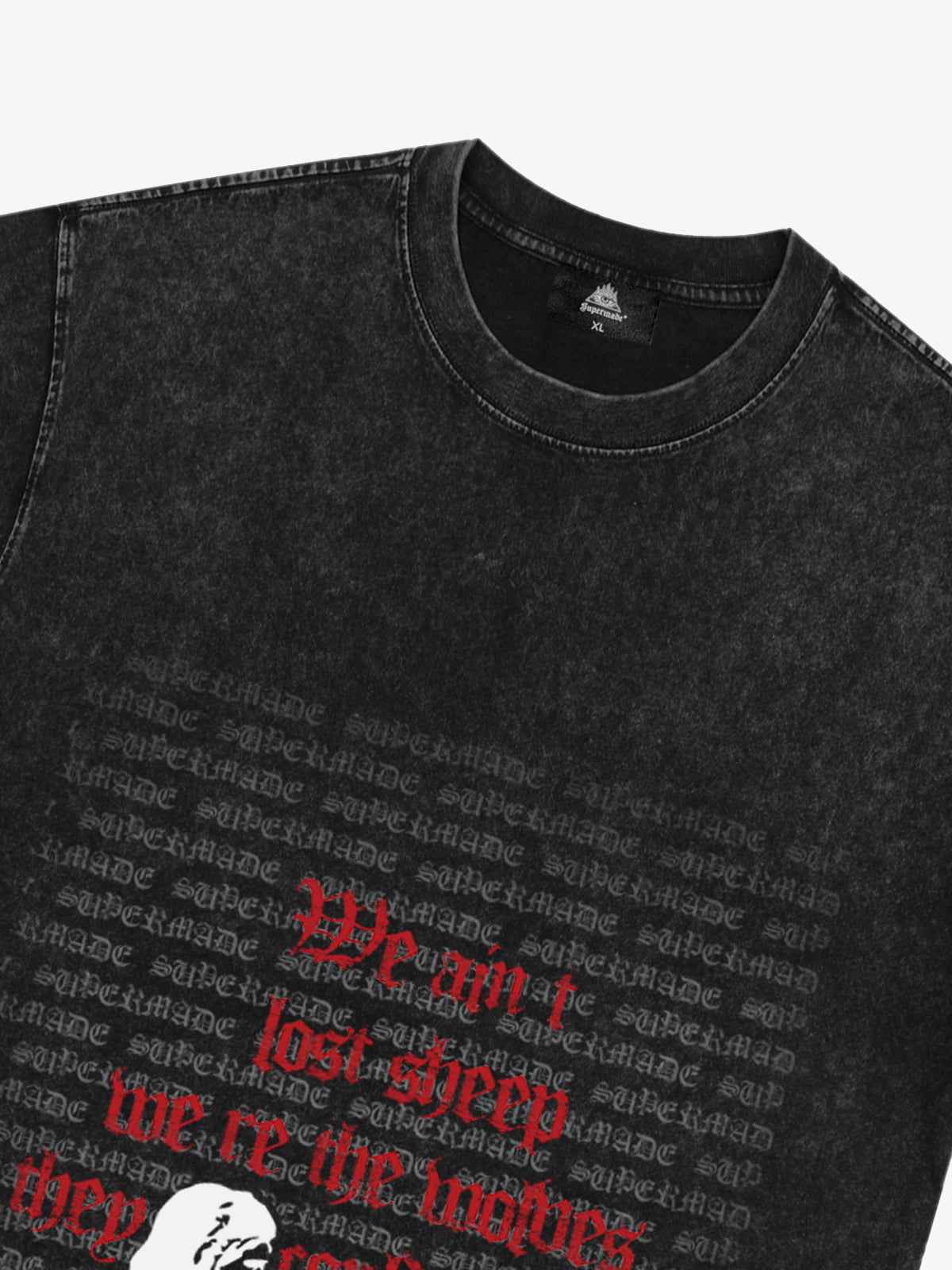 Bold Graphic Slogan T-Shirt