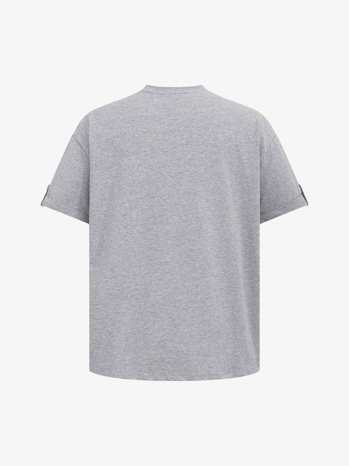 Retro Quilted Design T-shirt
