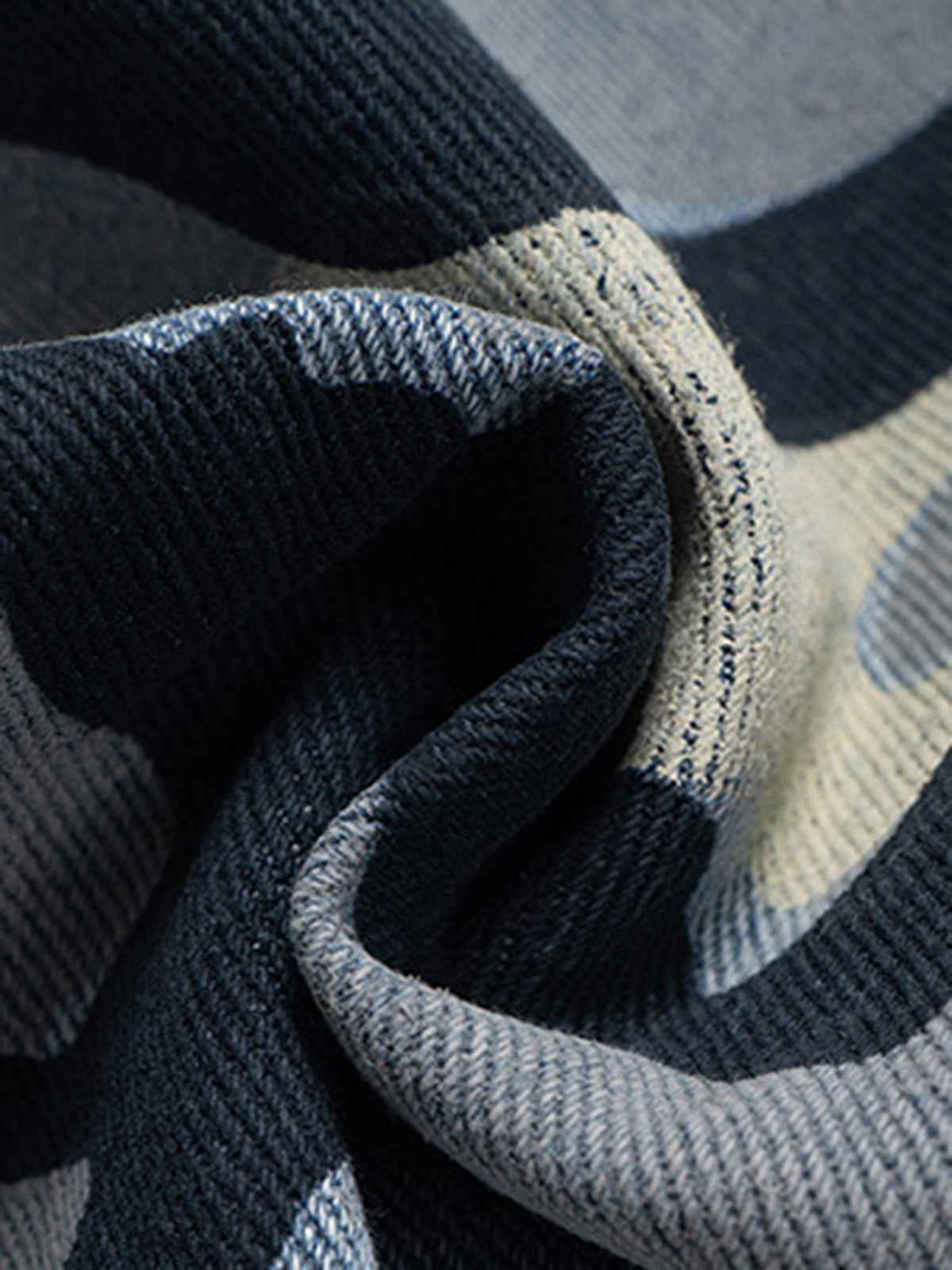 Street Retro Camouflage Baggy Jeans - 2395