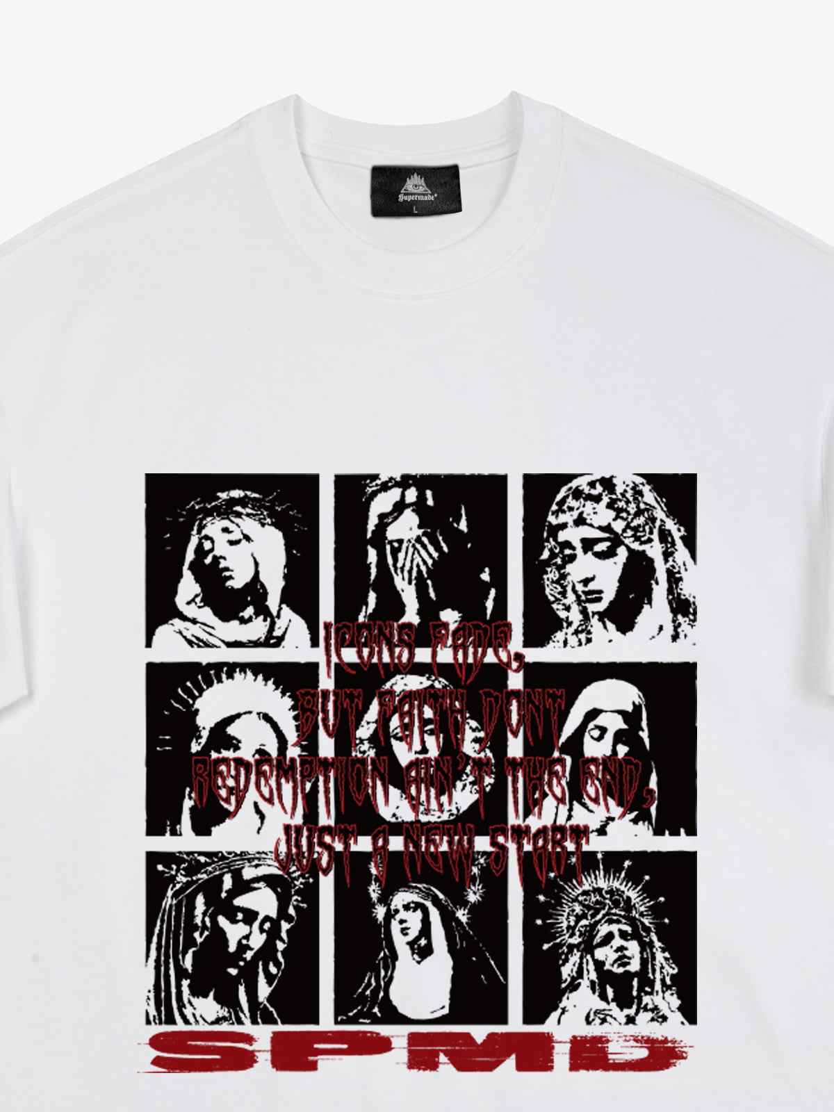 Original Saint Slogan Graphic T-Shirt