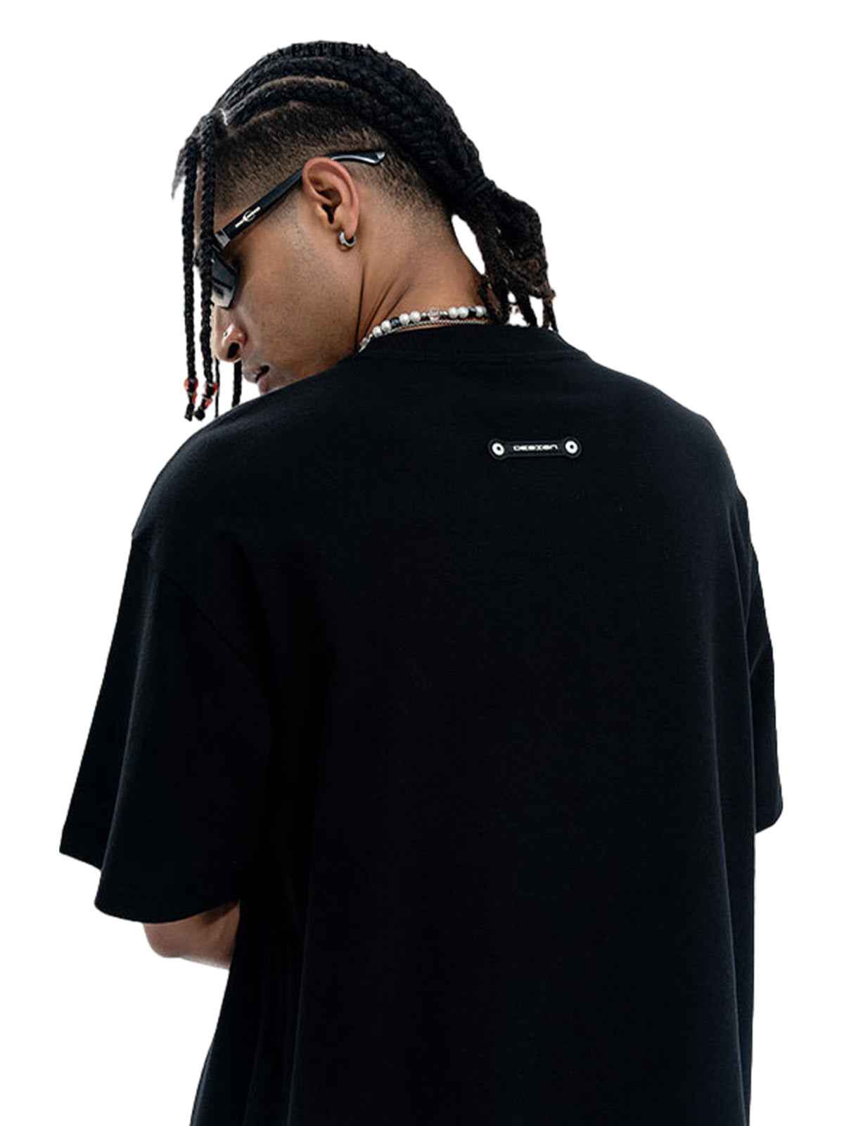 Camouflage Letter Short Sleeve T-Shirt
