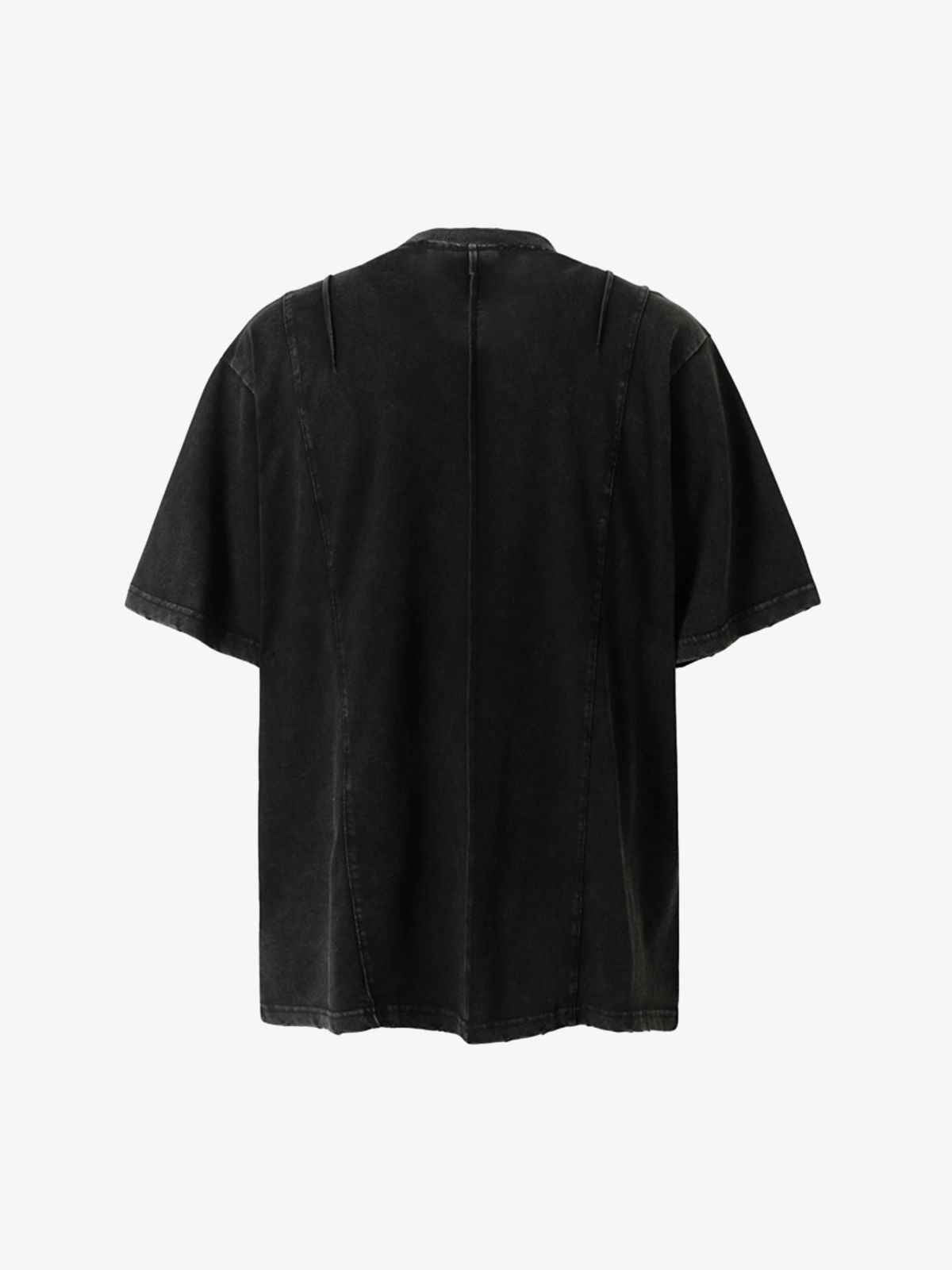 Vintage Washed Multi-Pocket T-Shirt