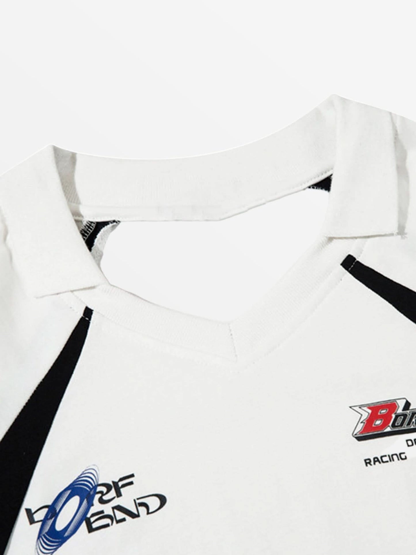 LUW "Solbalbis" Arc-Cut Tee - Luxury Heavyweight Wide-Sleeve Streetwear T-Shirt