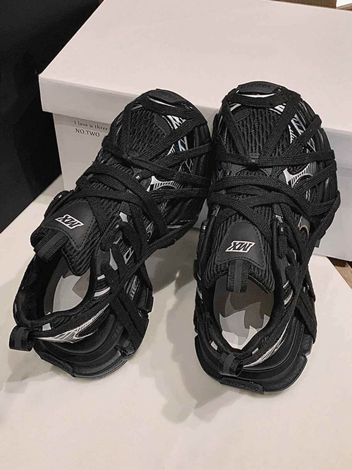 Sneakers High Street Lace