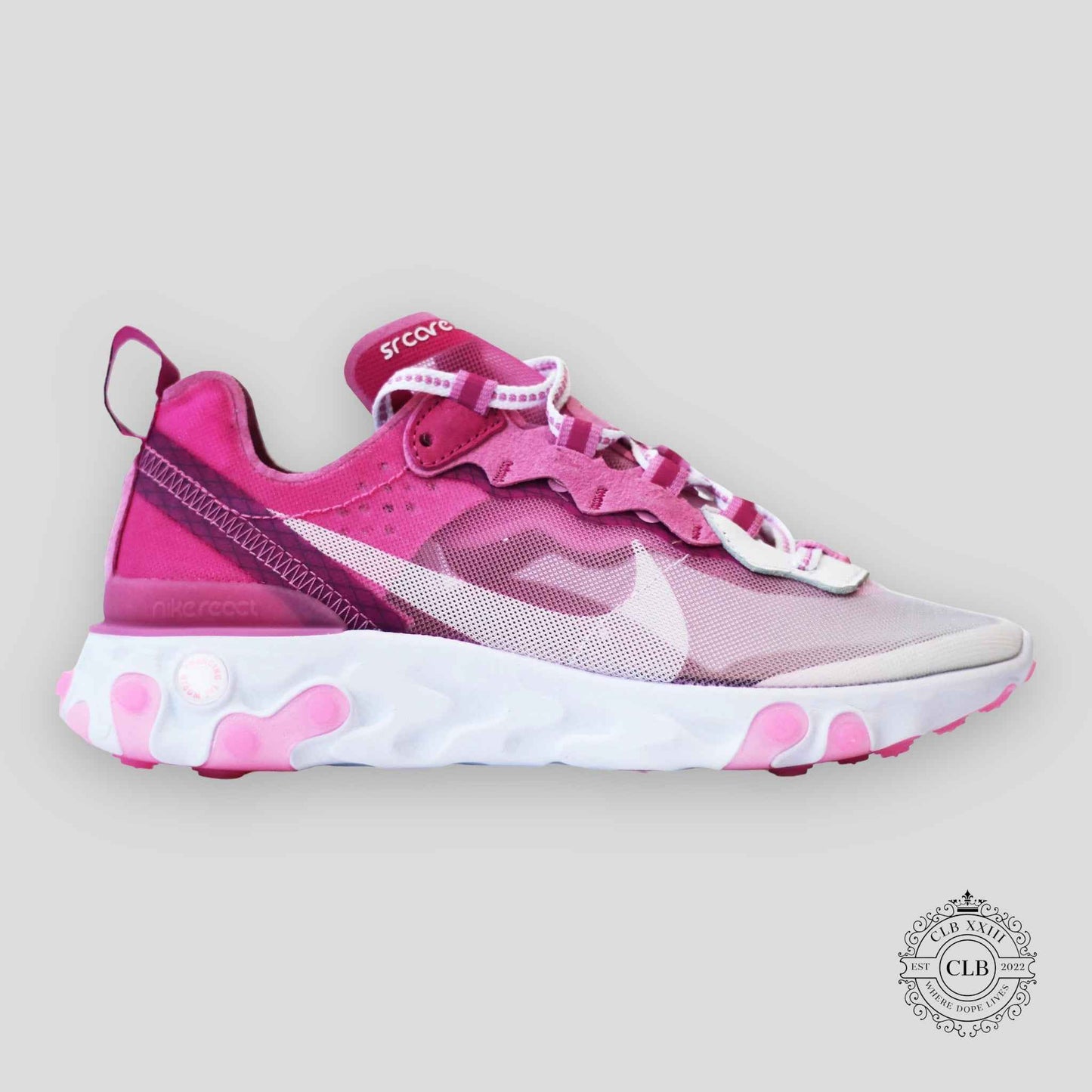 NIKE REACT ELEMENT 87 "BREAST CANCER AWARENESS"