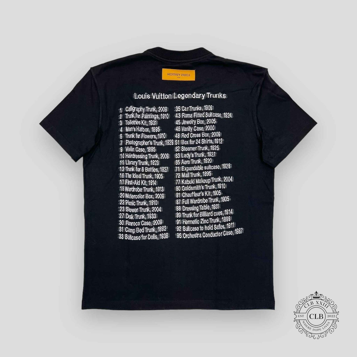 Louis Vuitton Legendary Trunks Tee in Black
