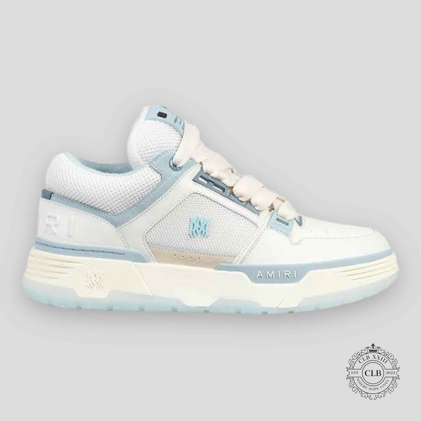 AMIRI MA-1 "WHITE & BLUE"