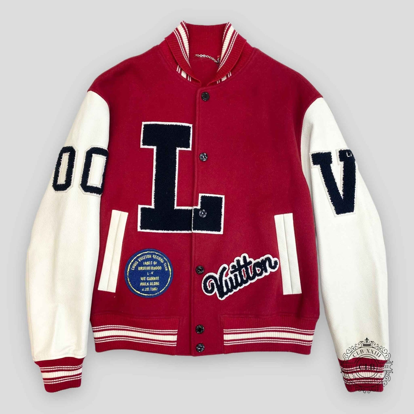 LOUIS VUITTON MLK DREAMING VARSITY JACKET - RED