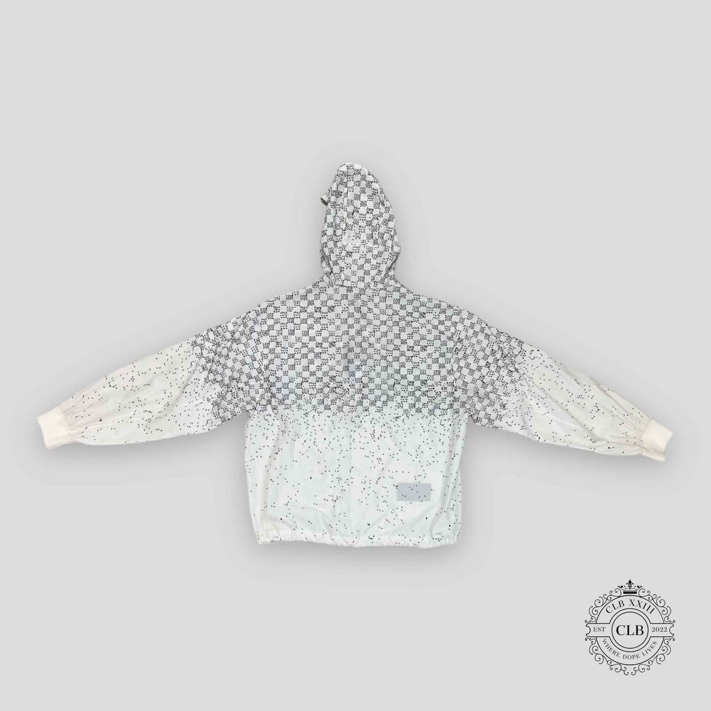 Louis Vuitton Damier LV Spread Windbreaker in White