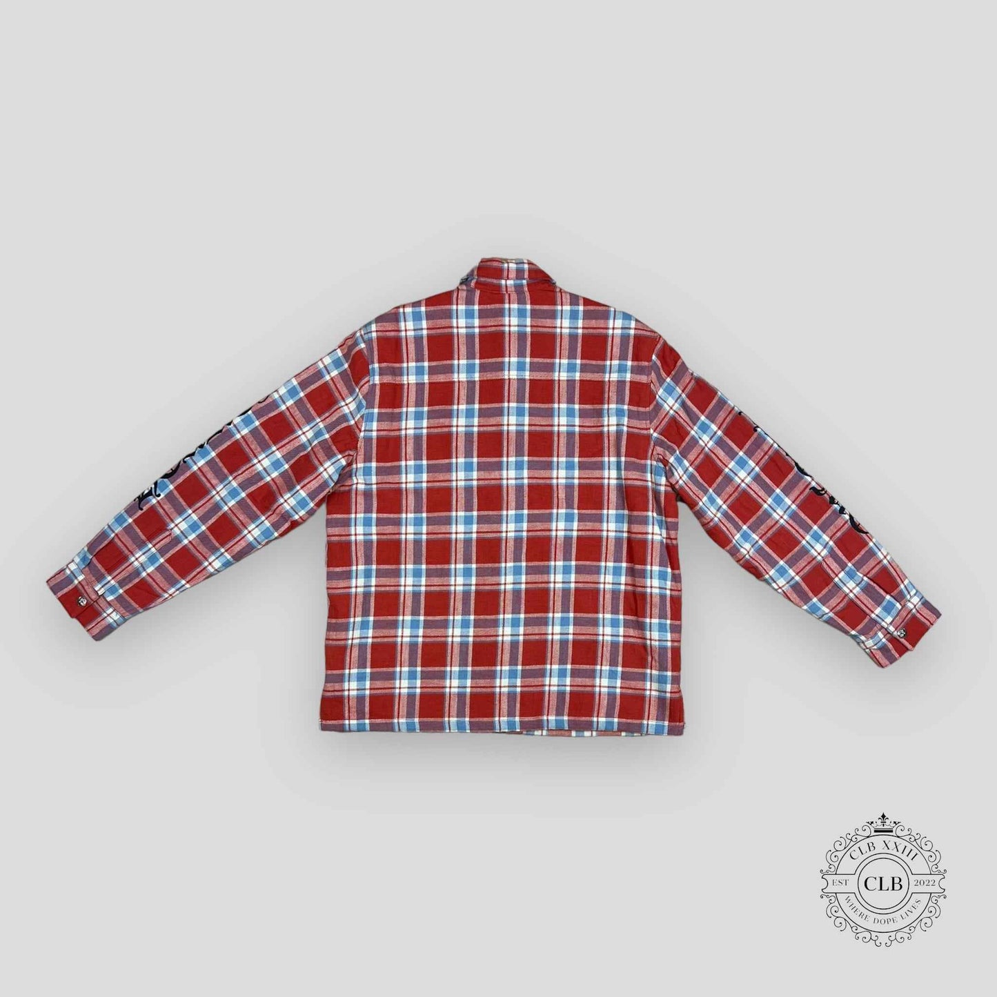 Chrome Hearts Padded Flannel Shirt
