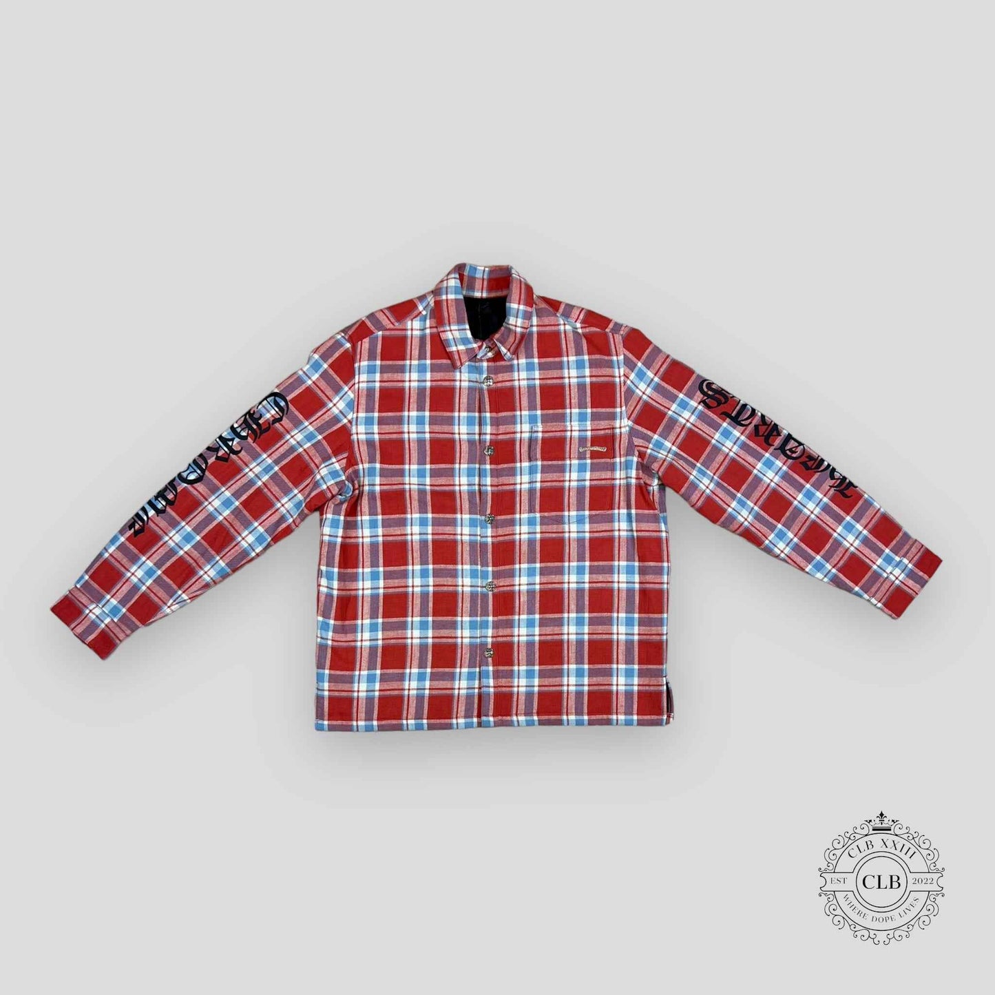 Chrome Hearts Padded Flannel Shirt