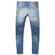 JORDAN CRAIG Jeans Light Wash Distressed