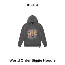 KSUBI Hoodie Graphic Print Vintage Washed