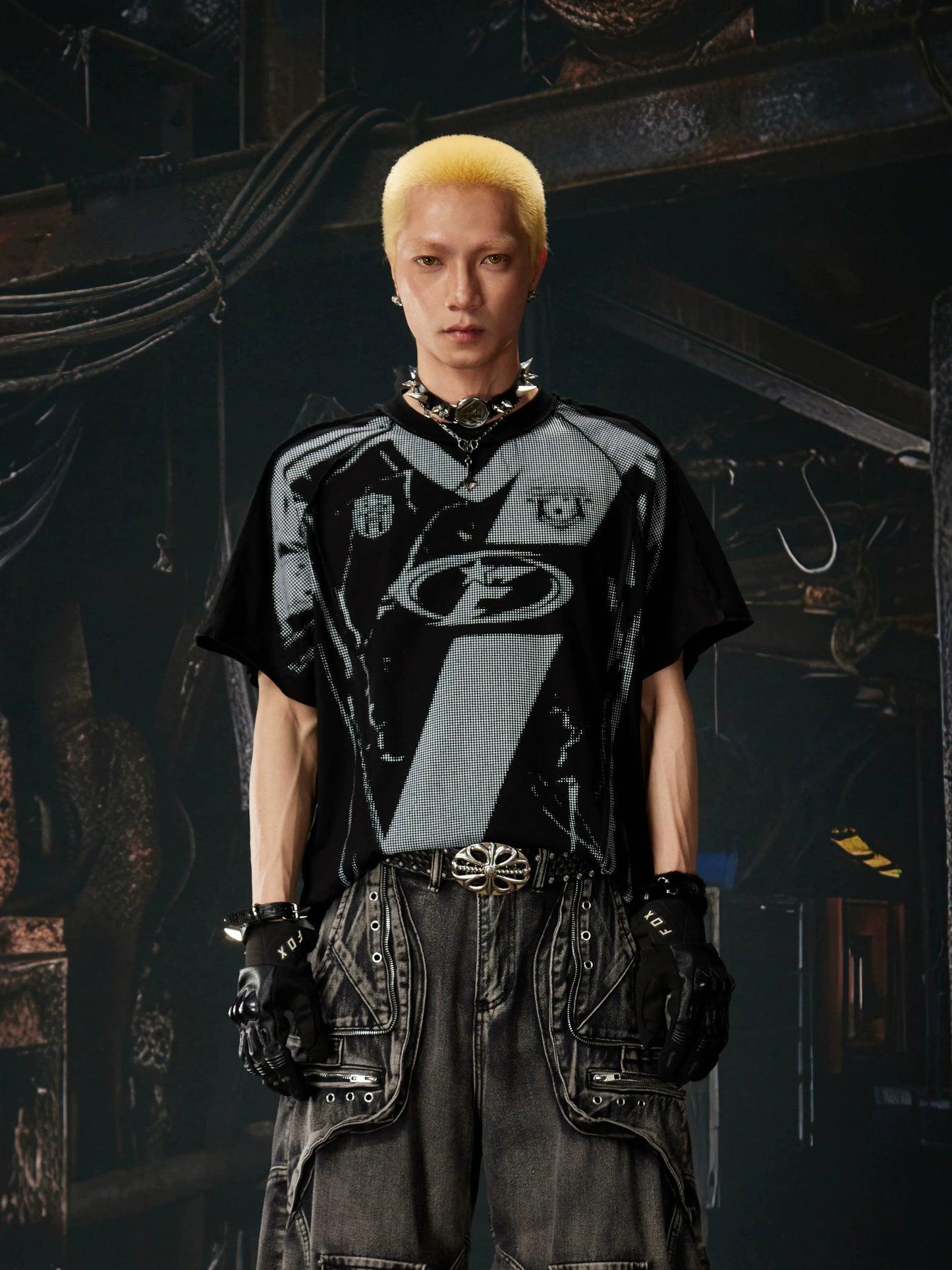 Mosaic Loose Sports Jersey