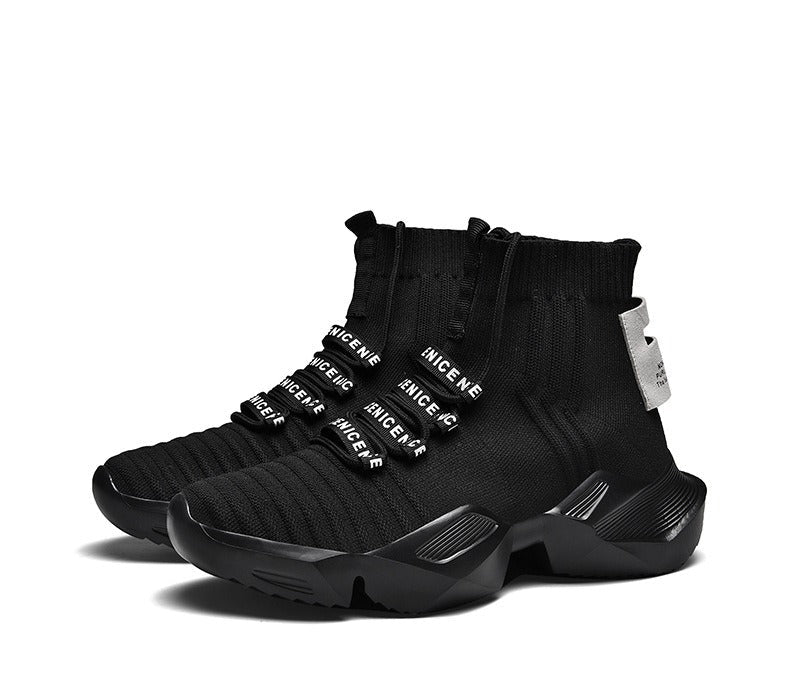 Nova Sock Runners - Shadow Black