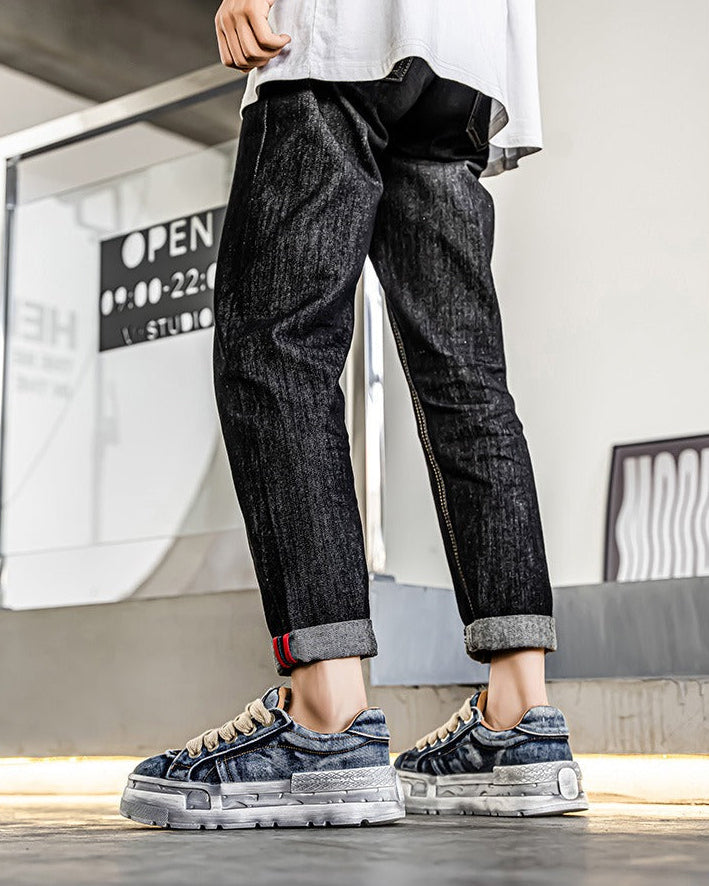 Washed Denim Low - Stonewash